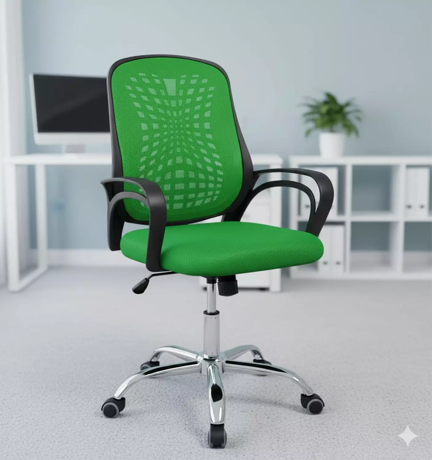 spider 403 كرسي شبك اخضر سبايدر image