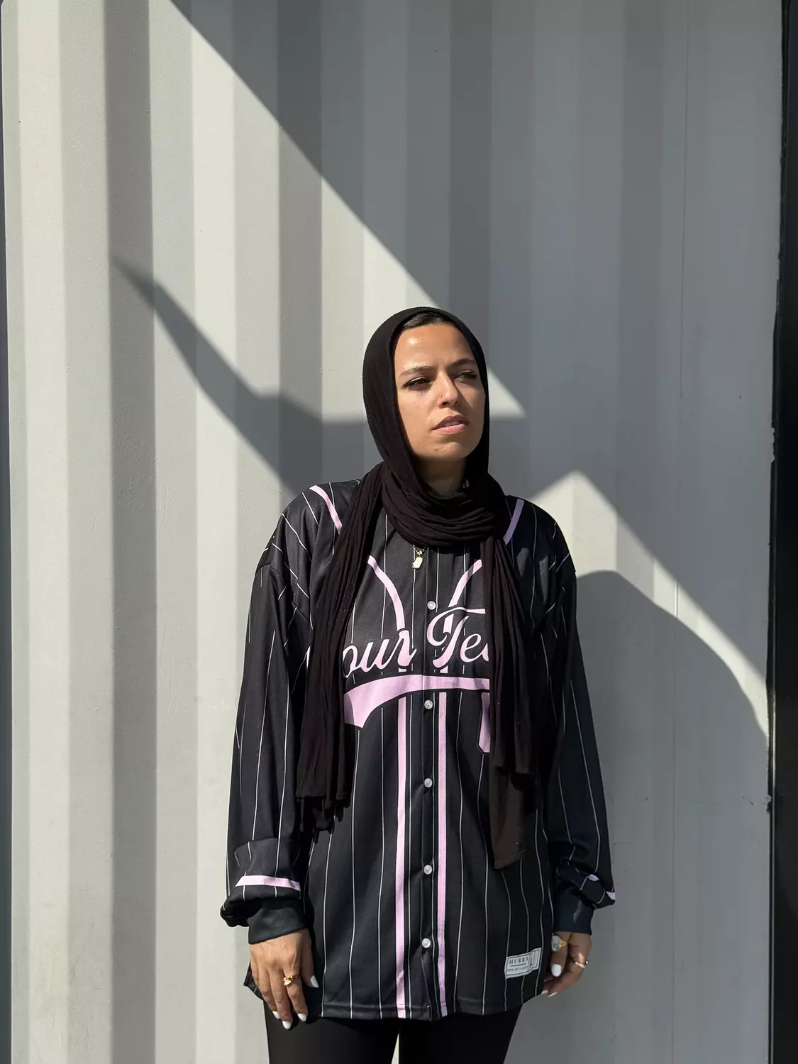 Oversized Baseball shirt image