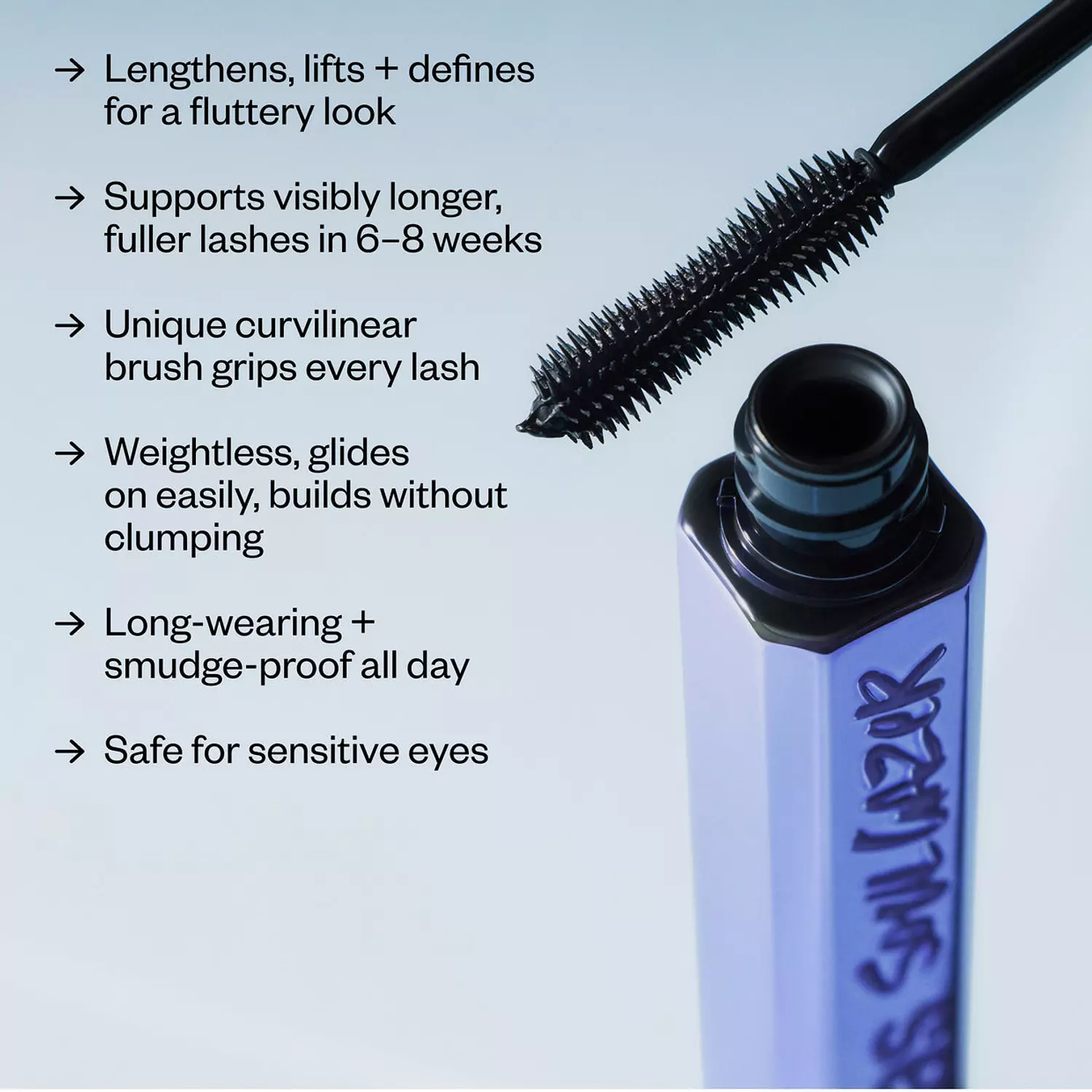 Kosas Soulgazer Mascara Lengthening + Lifting Peptide Mascara 3