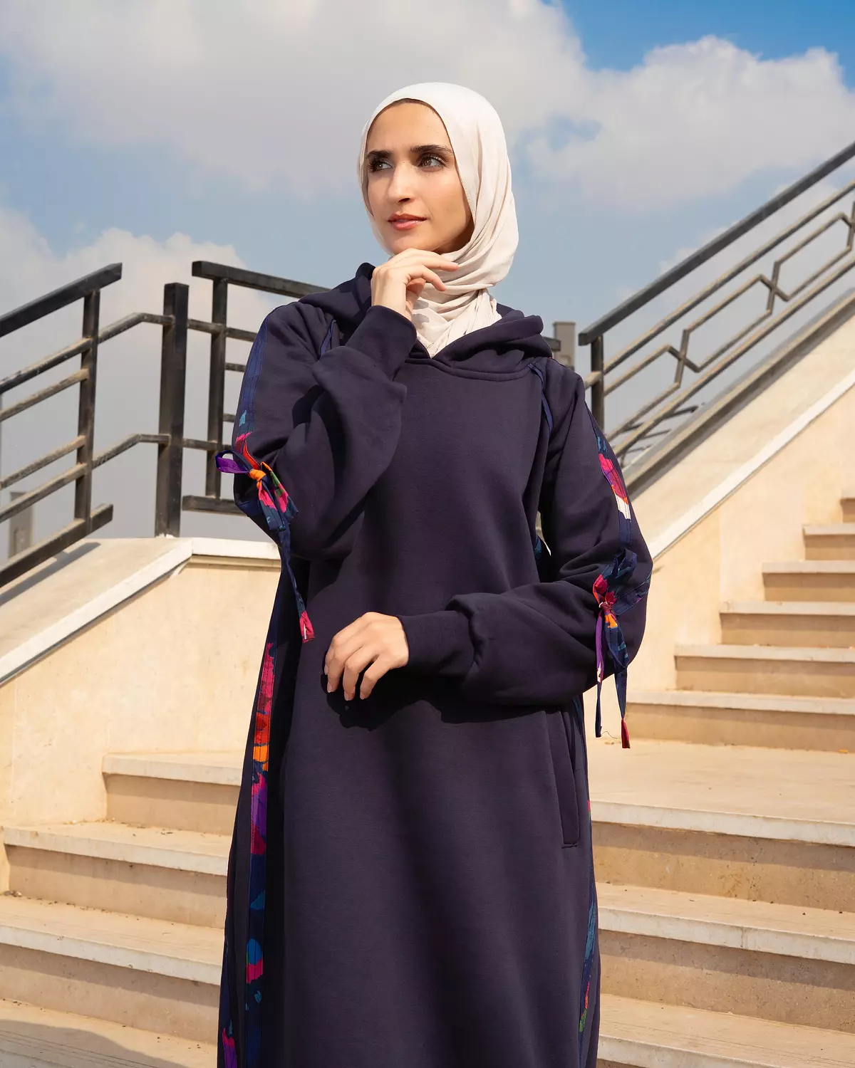 Khadeja cotton hoddie 1