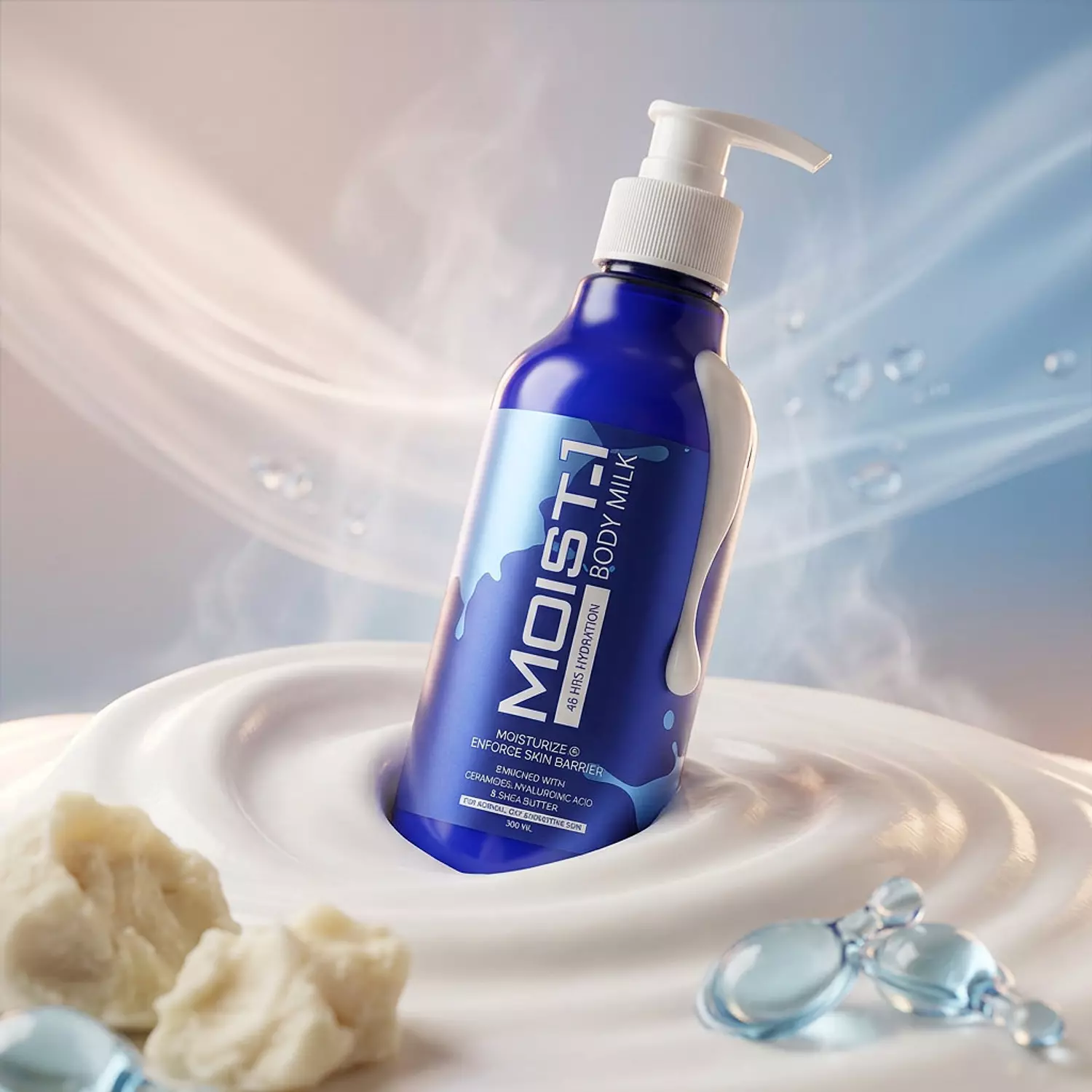 Moist-1 Body Milk (300 ml) 1