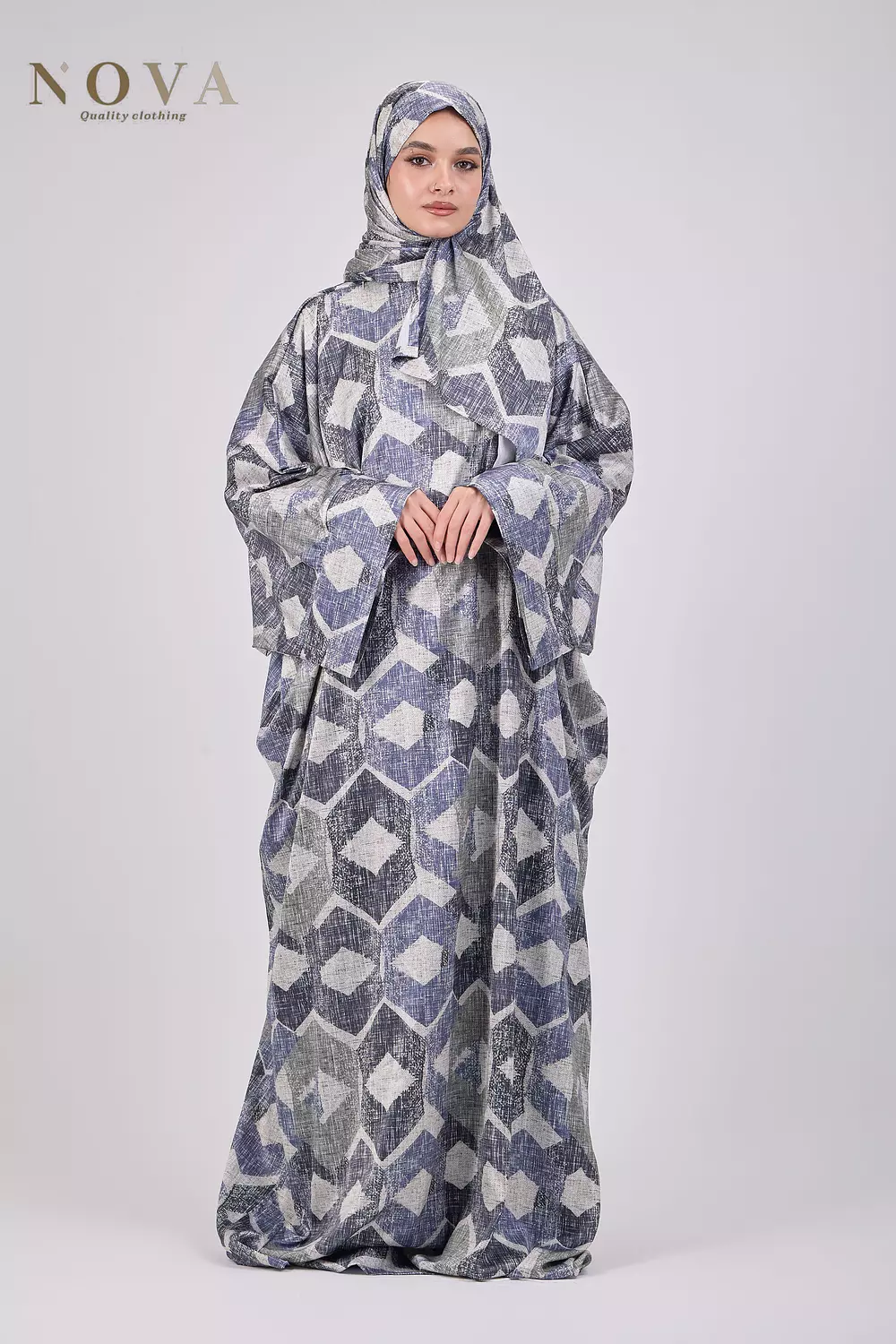 Ikat casual satin  image