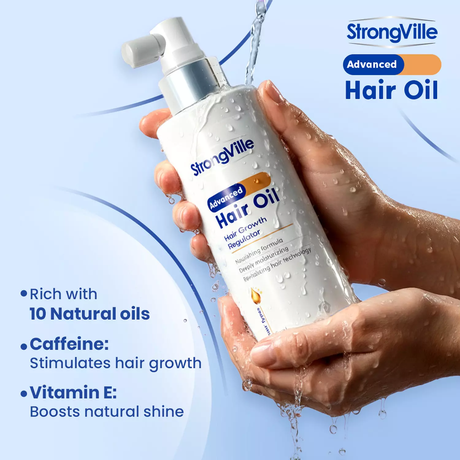 Strongville Advanced Hair Oil 200 ml image
