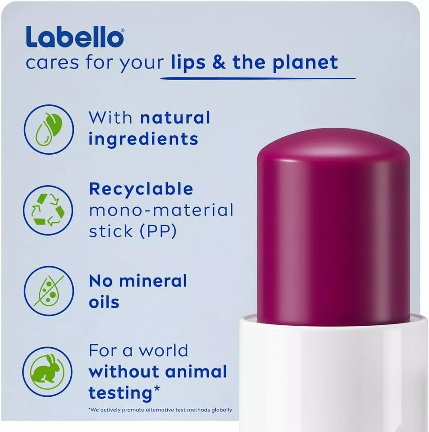 LABELLO BURGUNDY TINTED LIP BALM BLACK BERRY SHINE 4.8 GM 1