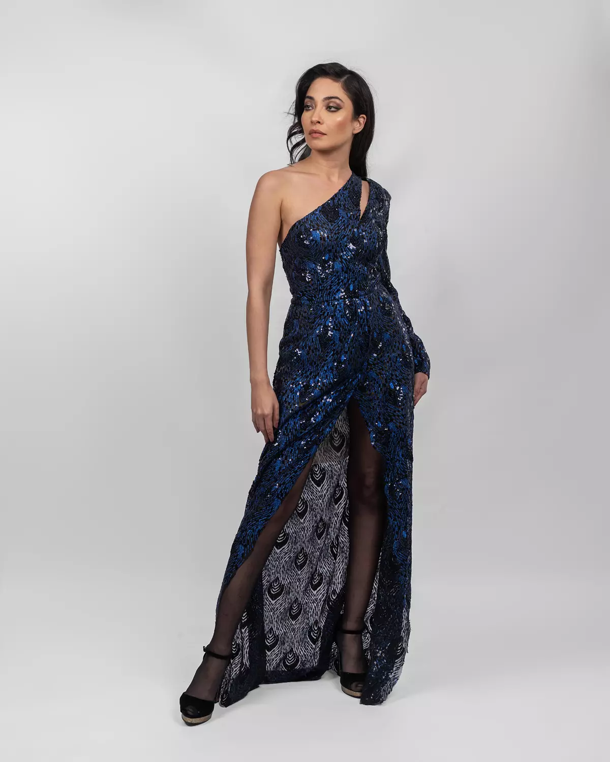 Glamorous Royal Blue Dress hover image