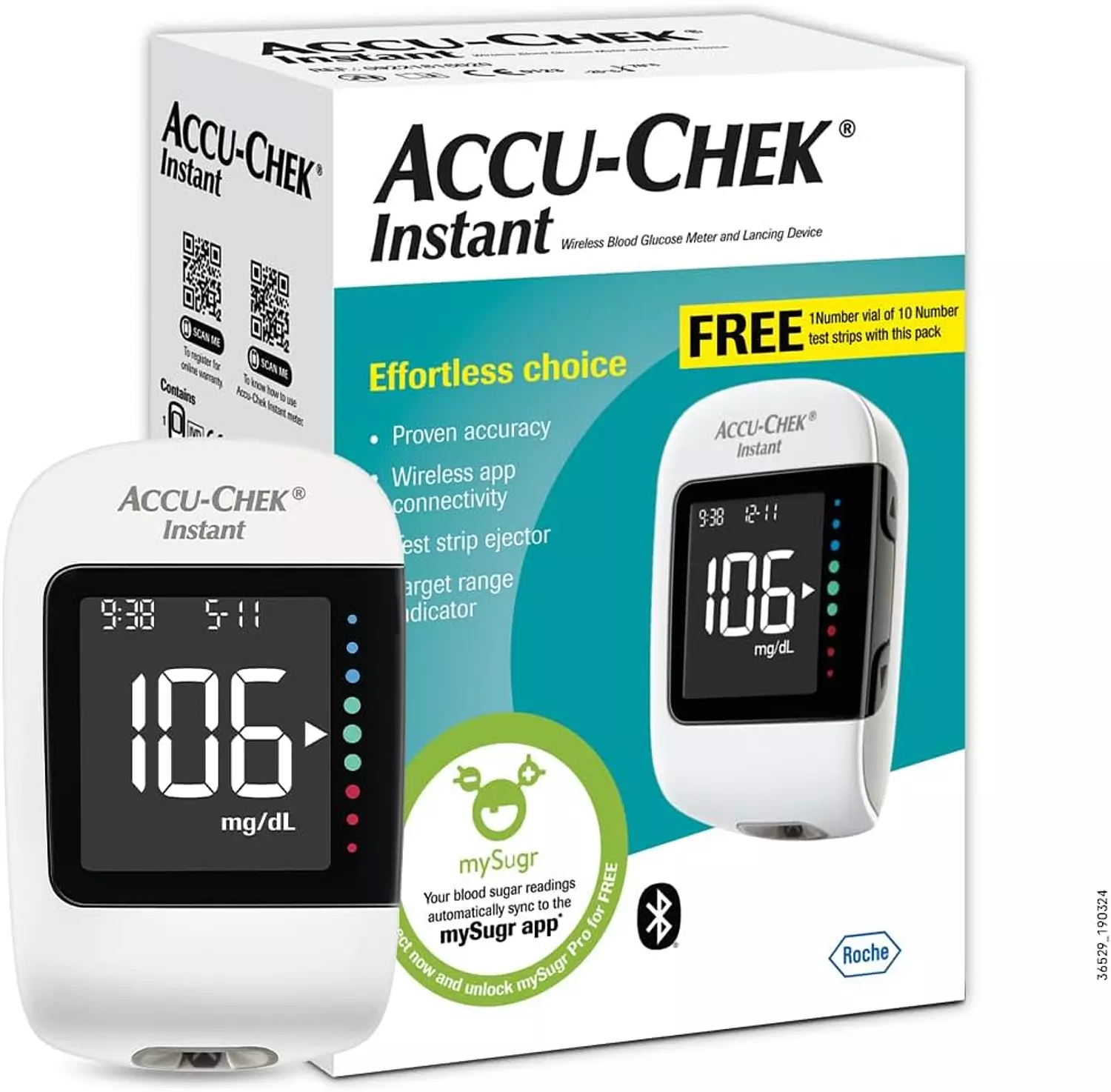 ACCU-CHECK INSTANT DEVICE +60 STRIPS