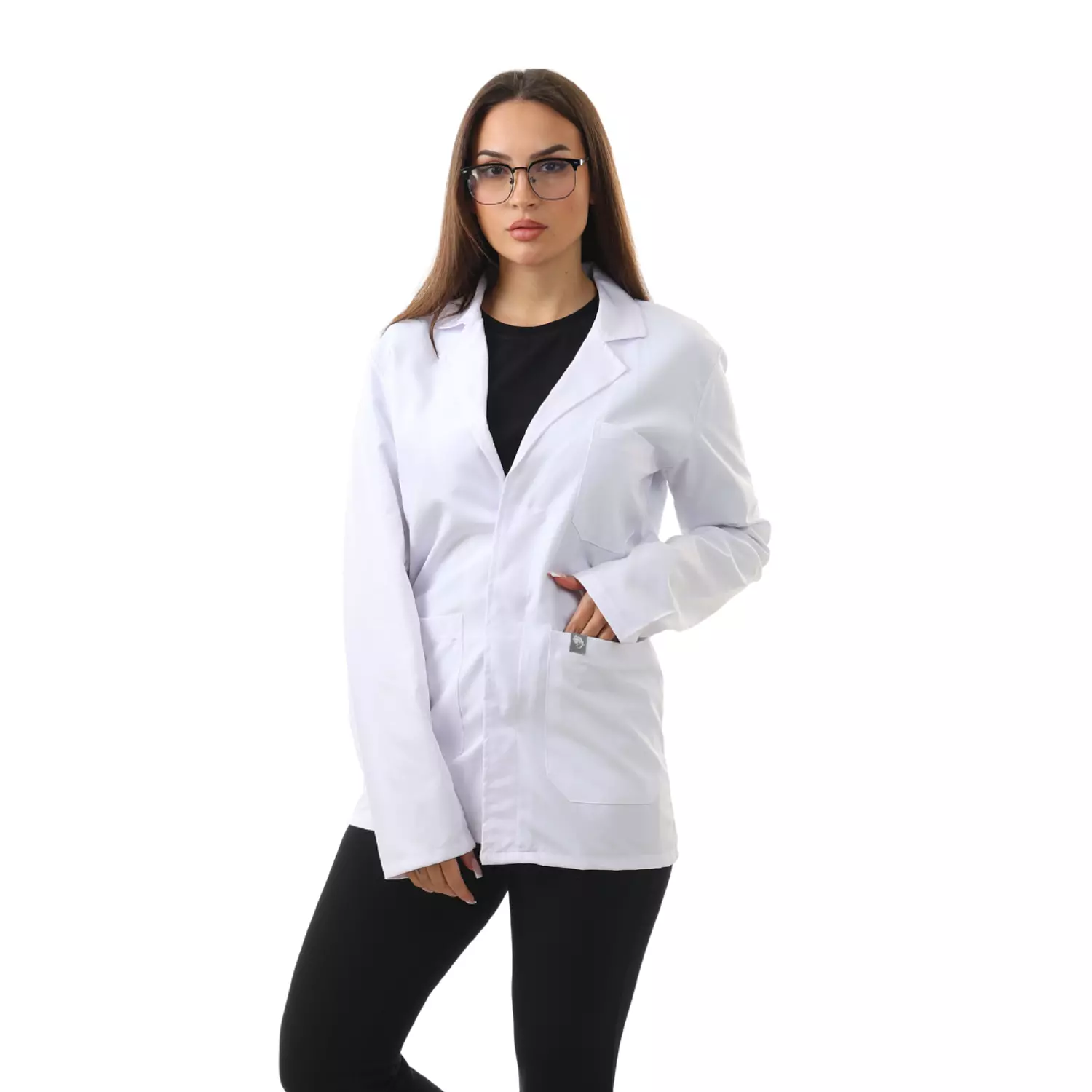 White Prime Lab Coat Short 3