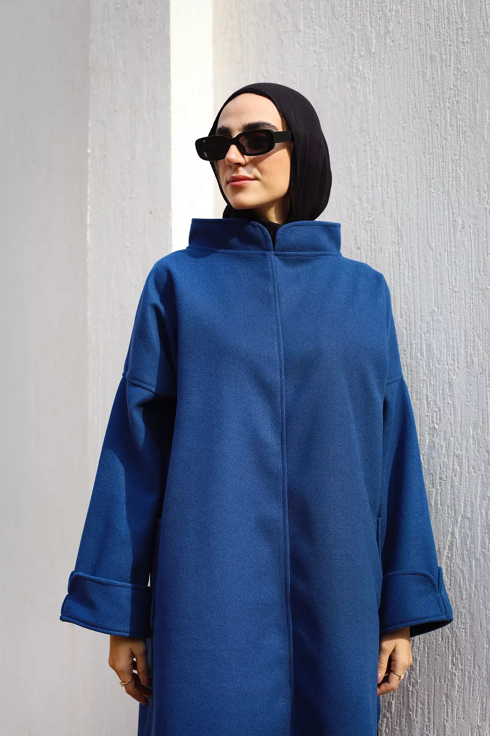 Indigo Long Wool Tunic 4