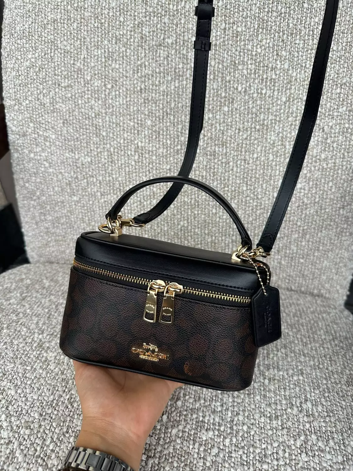 Coach box bag hover image