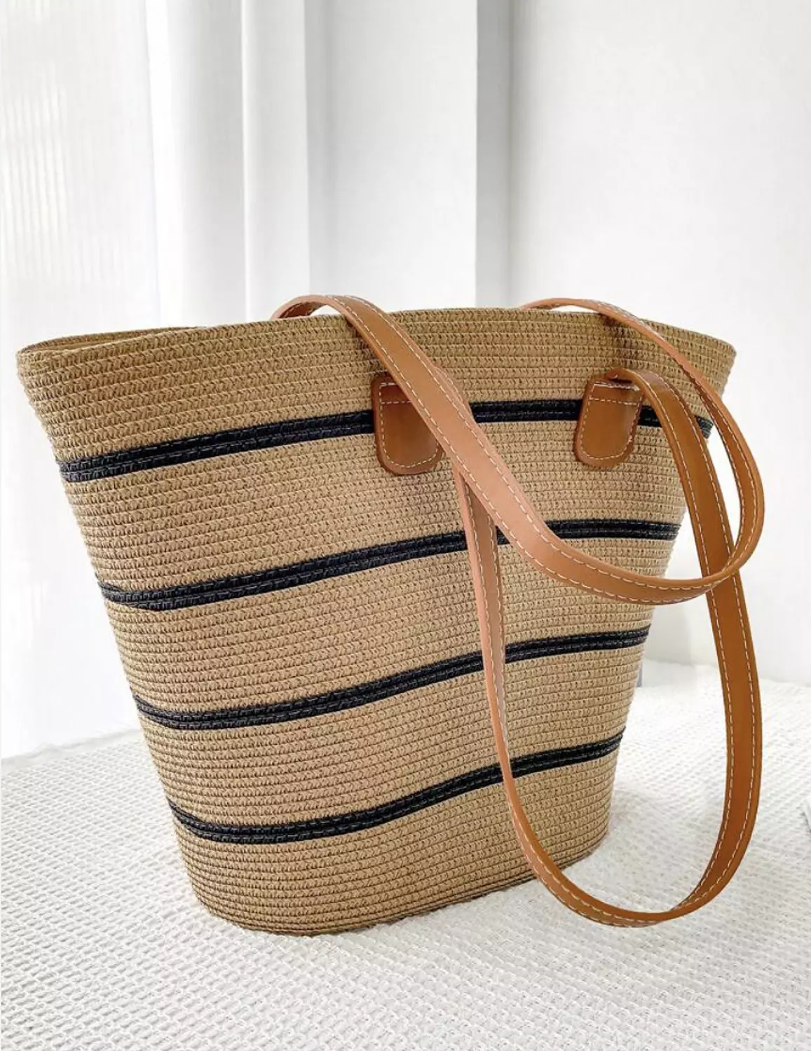 Striped Beach Bag hover image