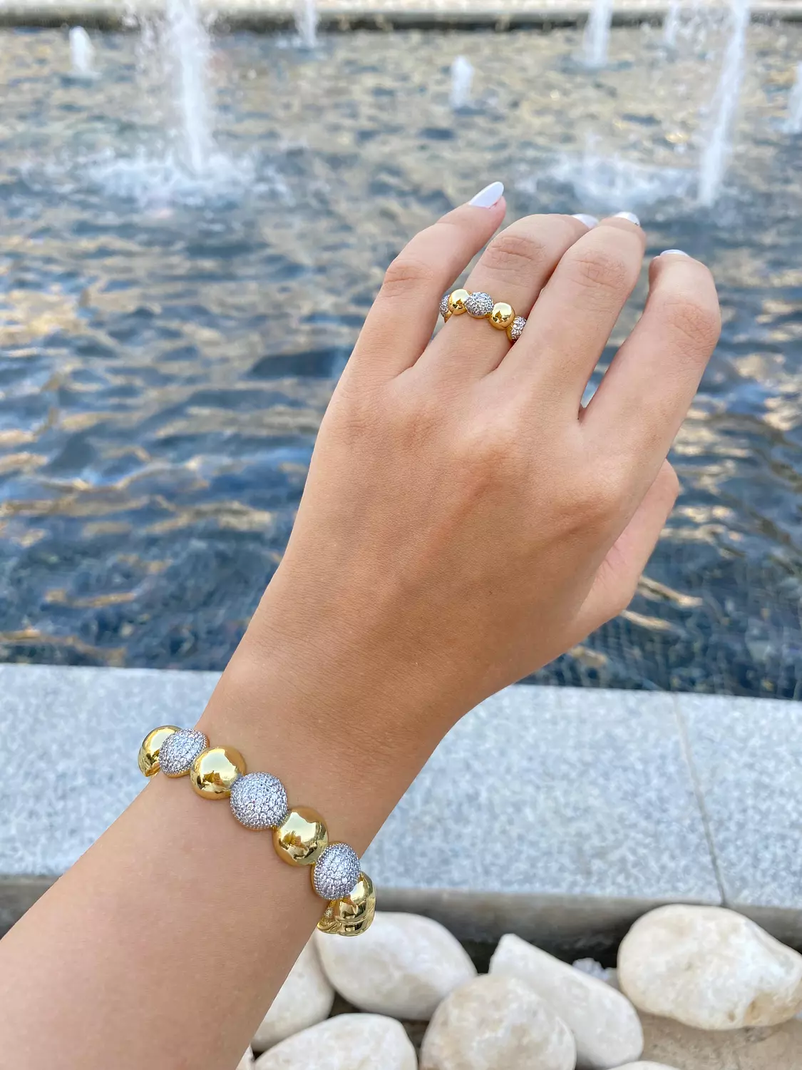Starla Bangle and Ring  image