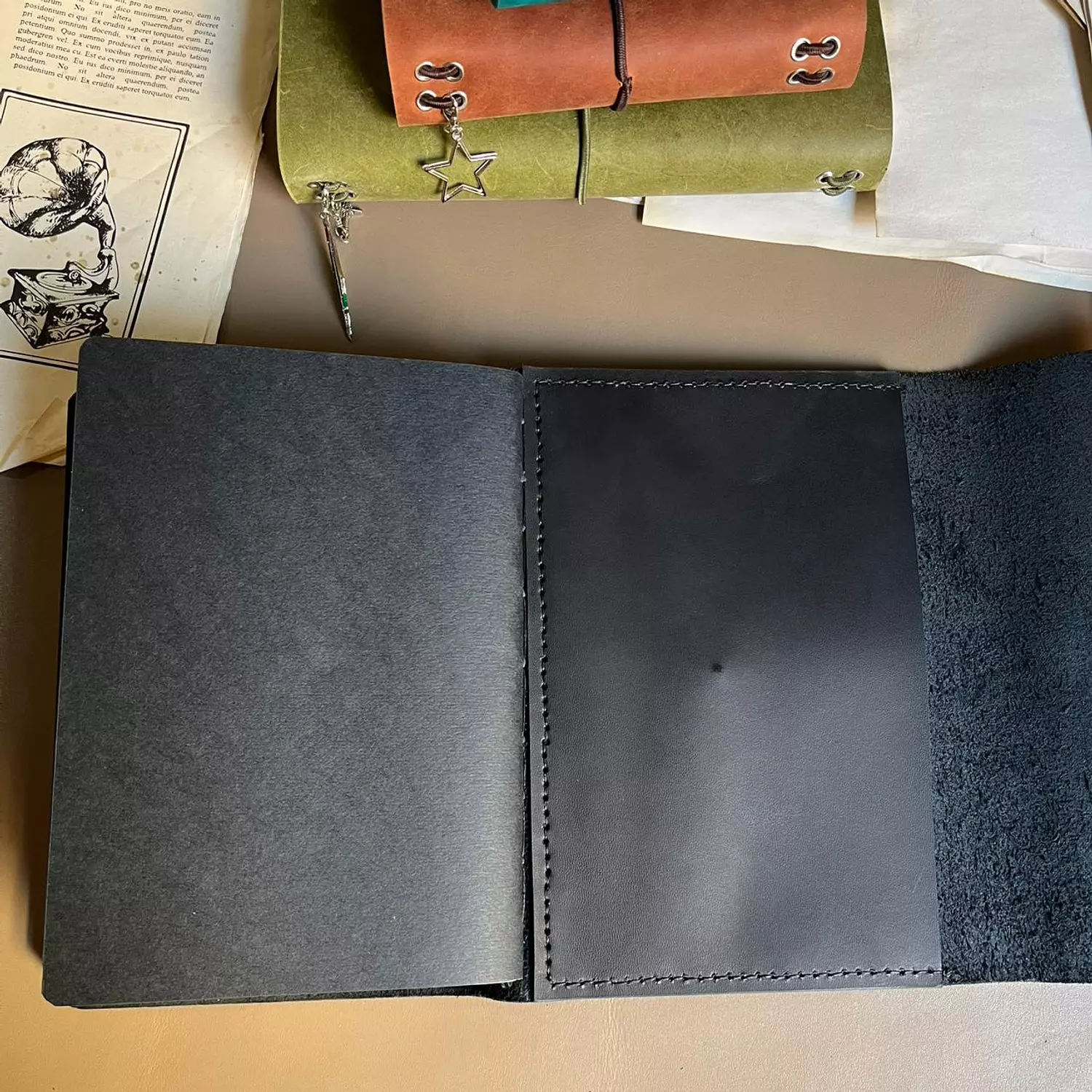 Trifold A5 with 1 pocket  5