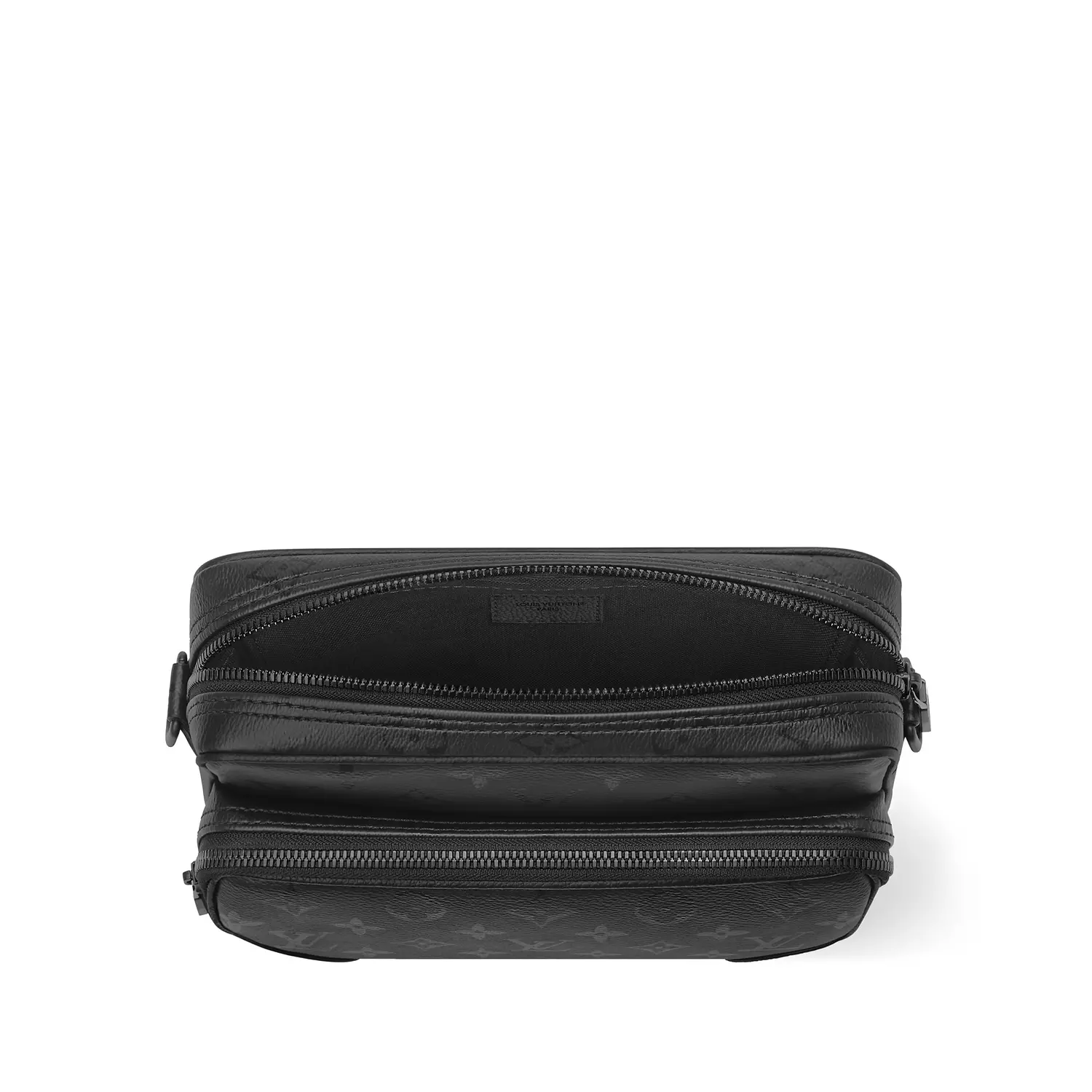 Louis Vuitton Nil cross-body bag is crafted from black Monogram Midnight 3