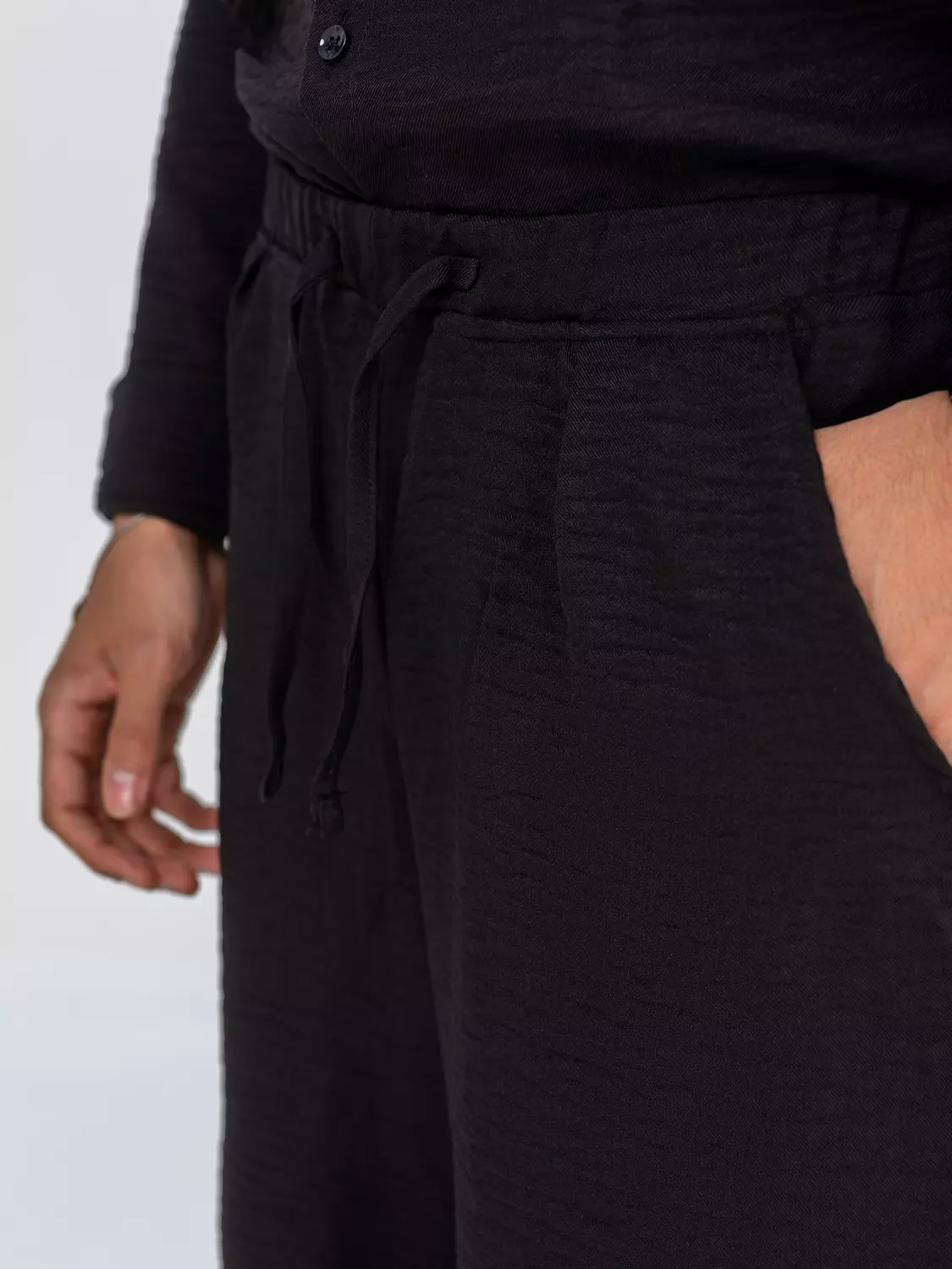 Linen Pants | Black 3