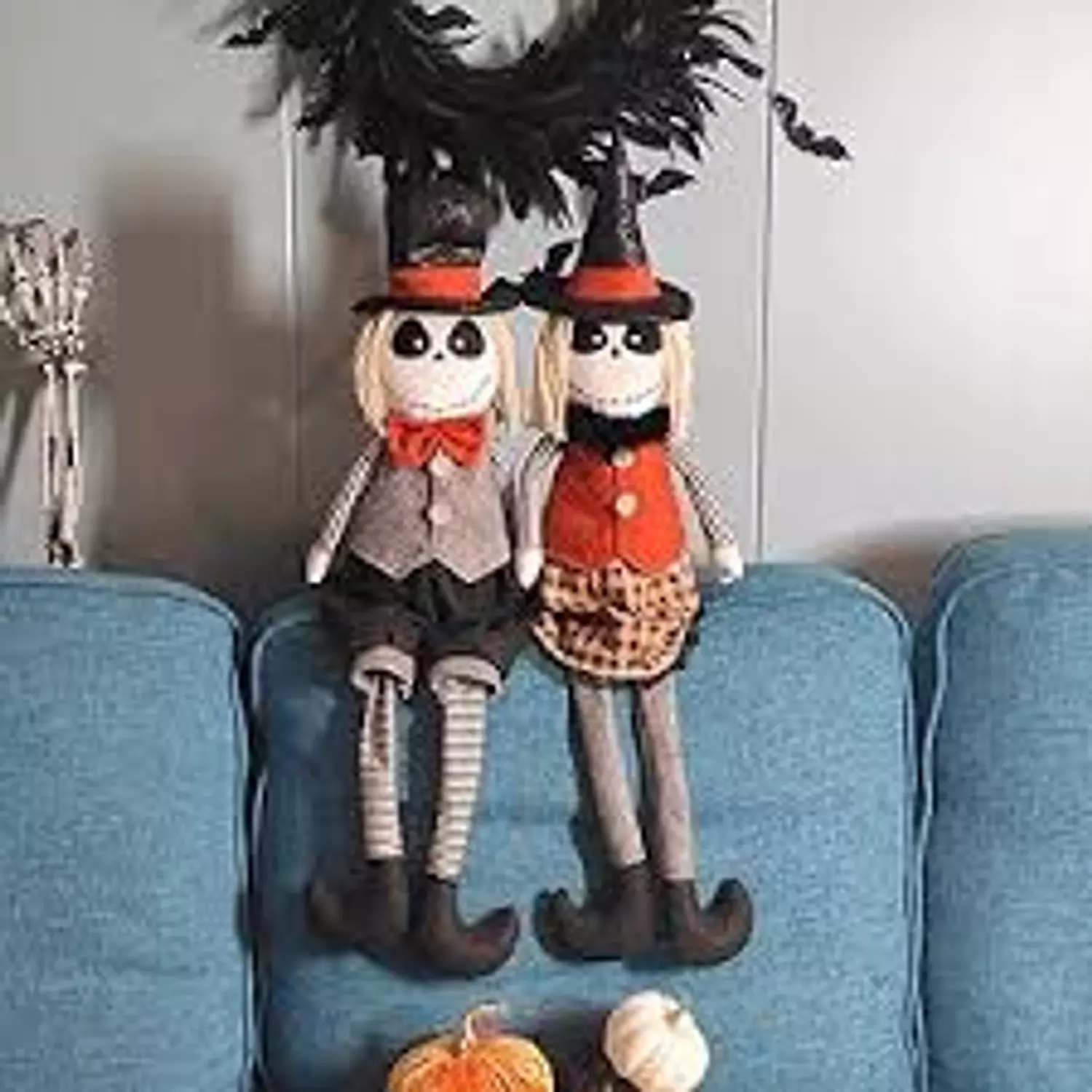 MR. and Mr's Halloween Plush Dolls 2