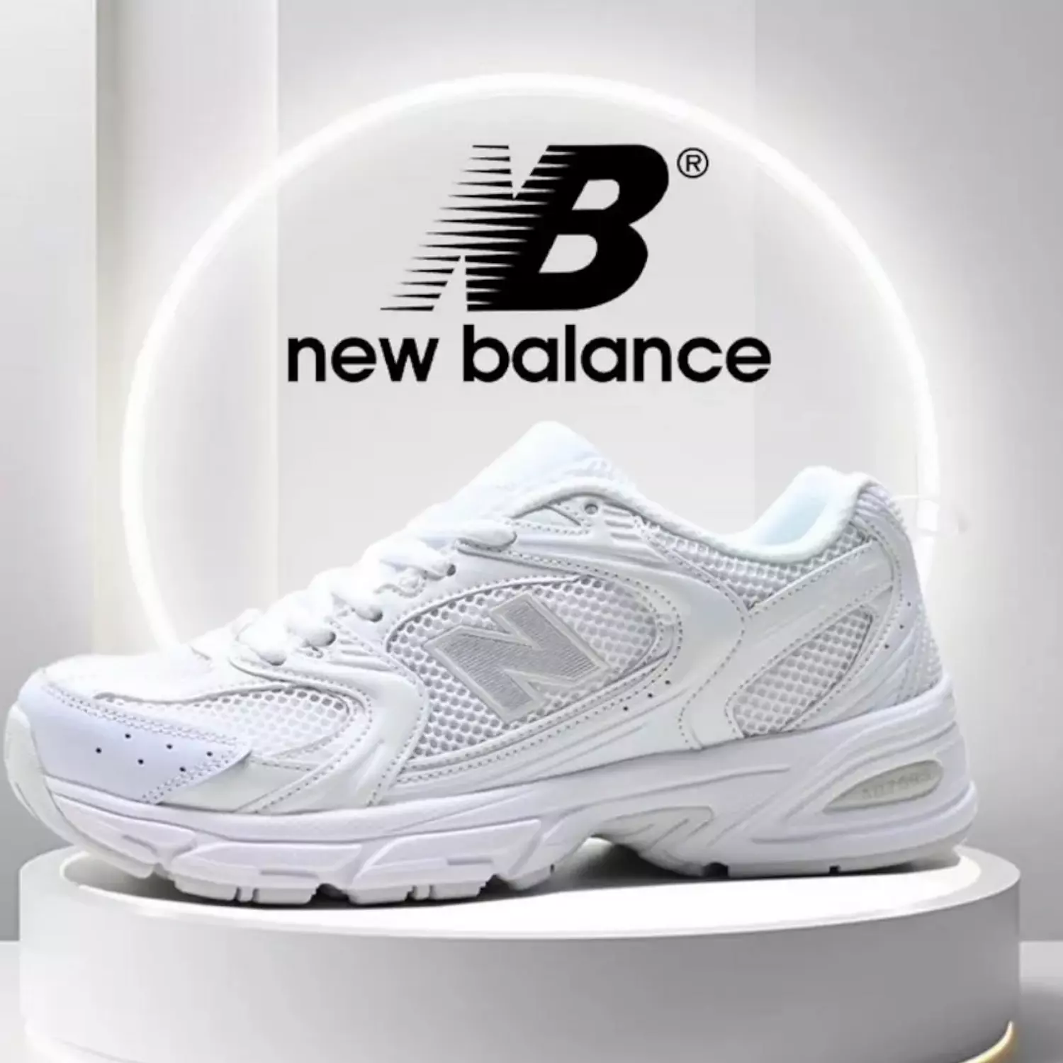 New Balance 530 White/ Plural Grey 1
