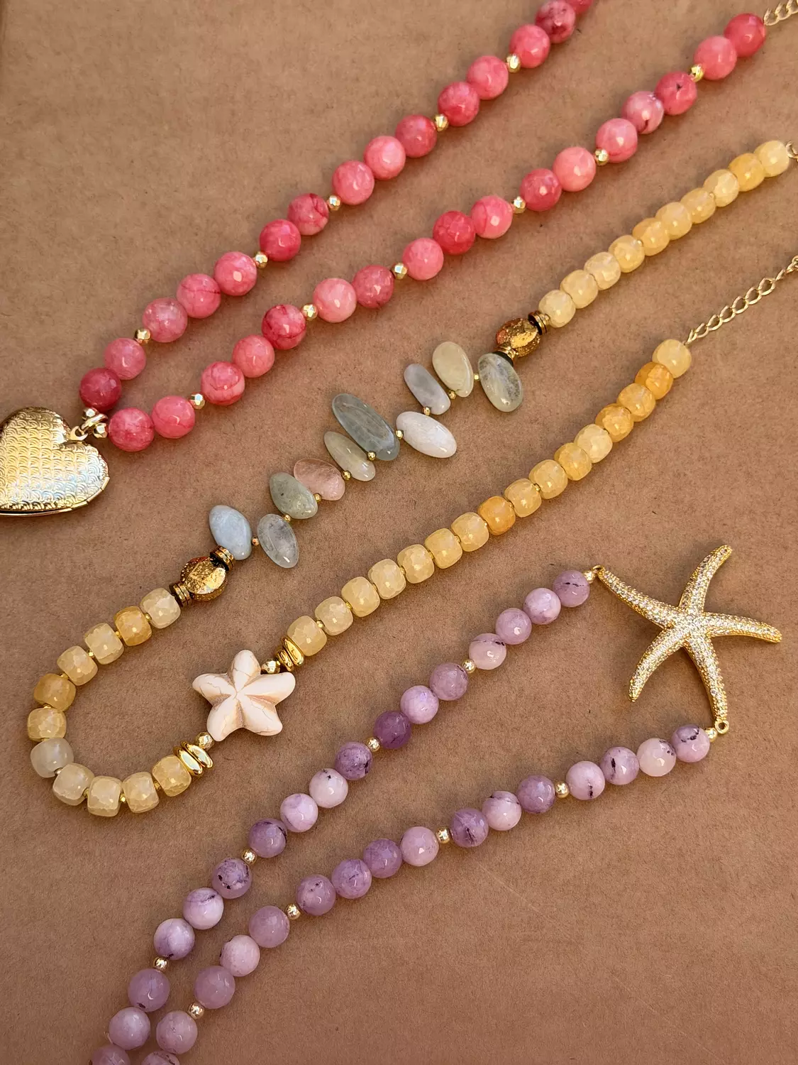Blingy Starfish Necklace 4