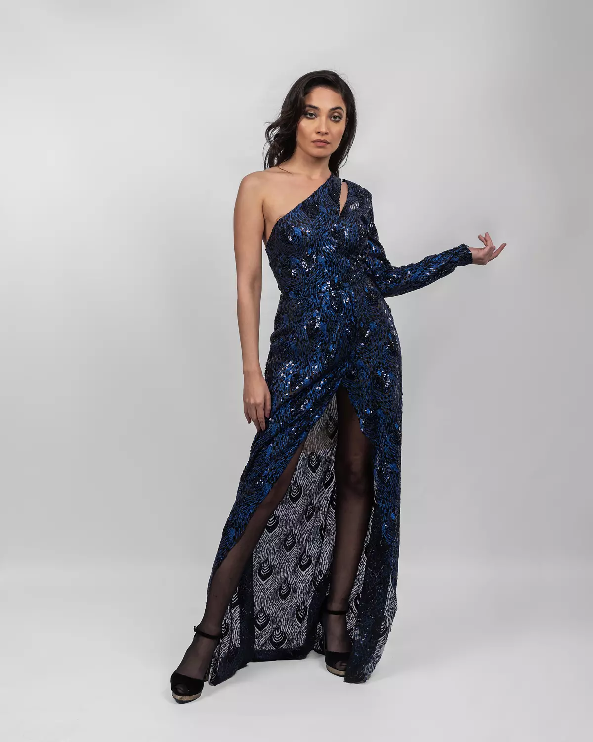 Glamorous Royal Blue Dress 2