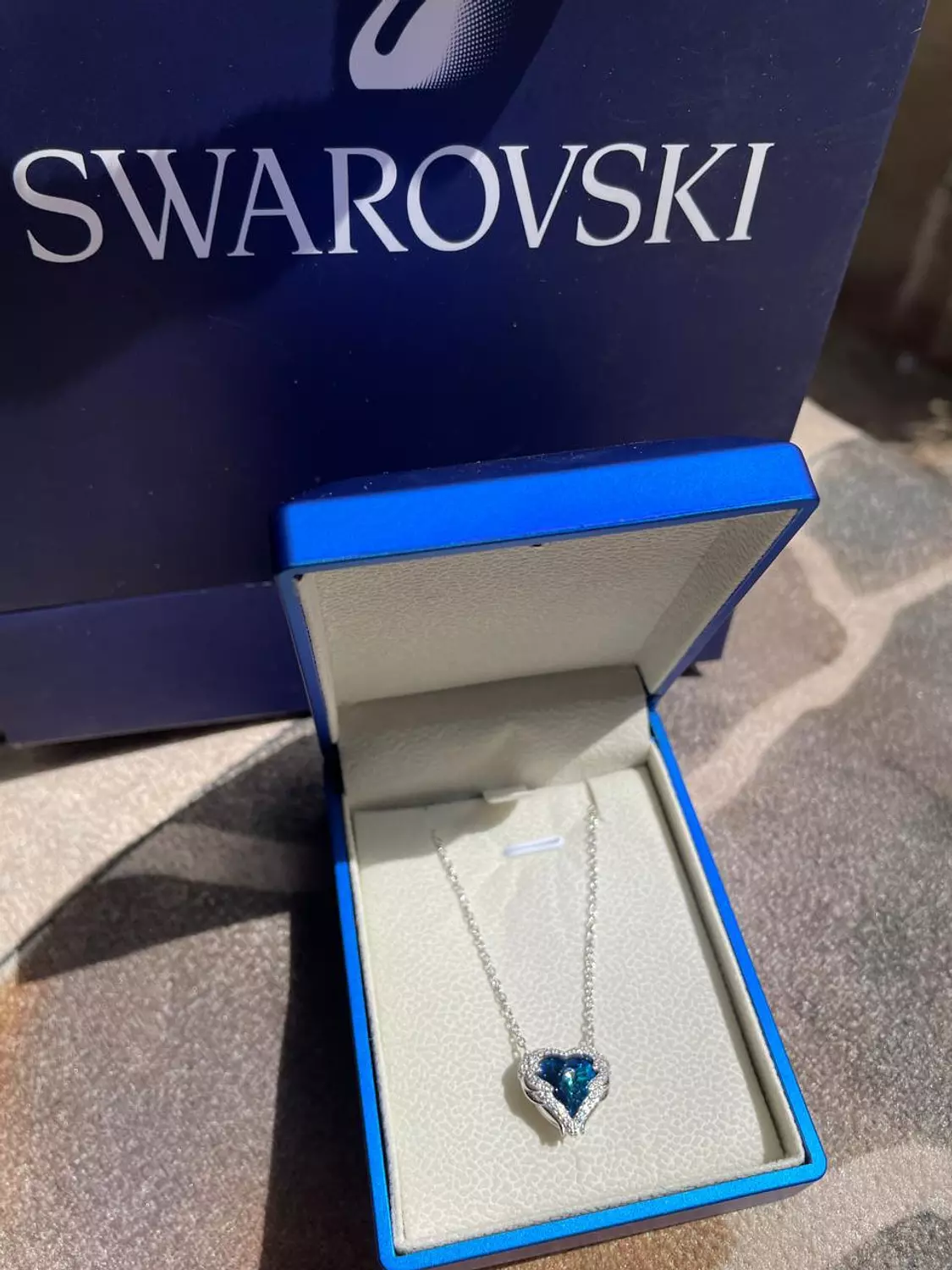 BLUE HEART NECKLACE image