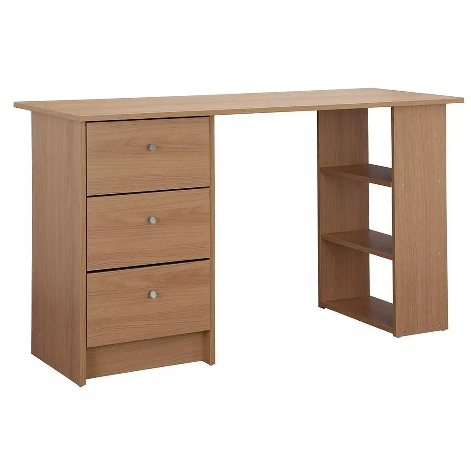 MDF desk beige-75×120×50 cm image