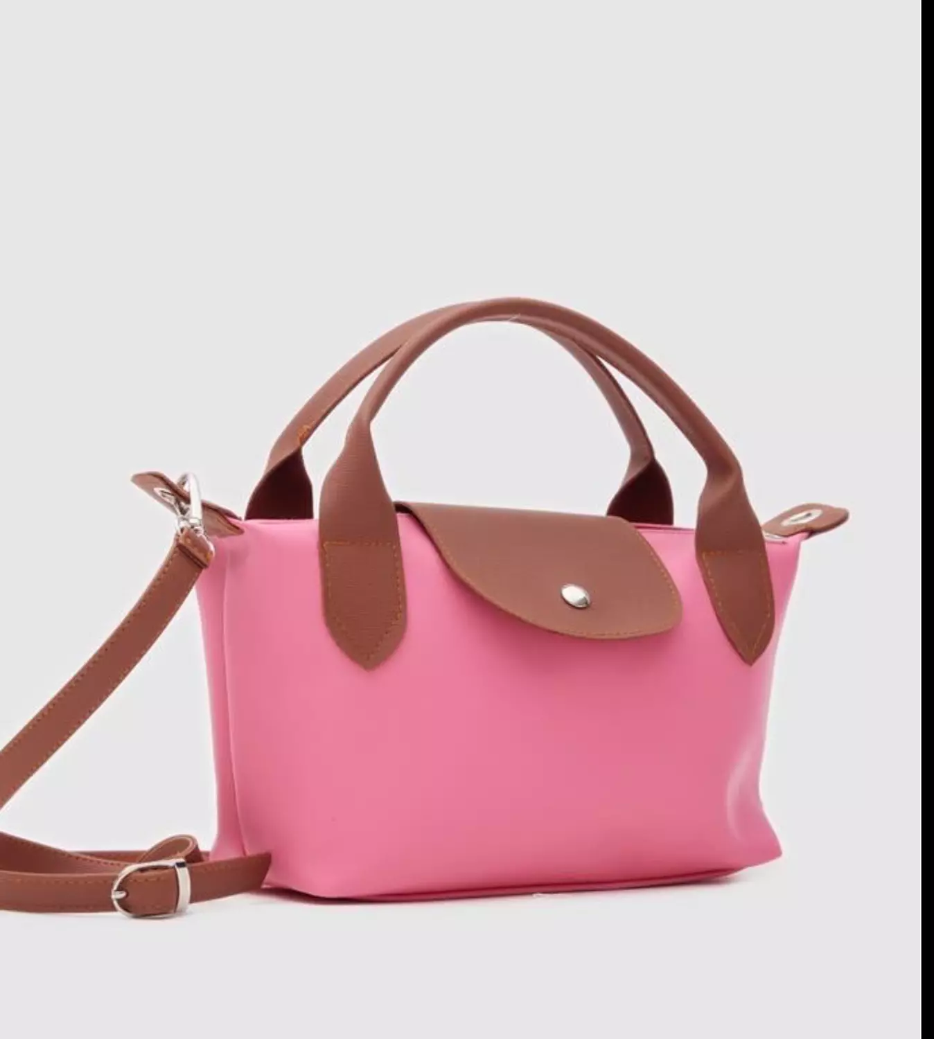 Pinky leather bag