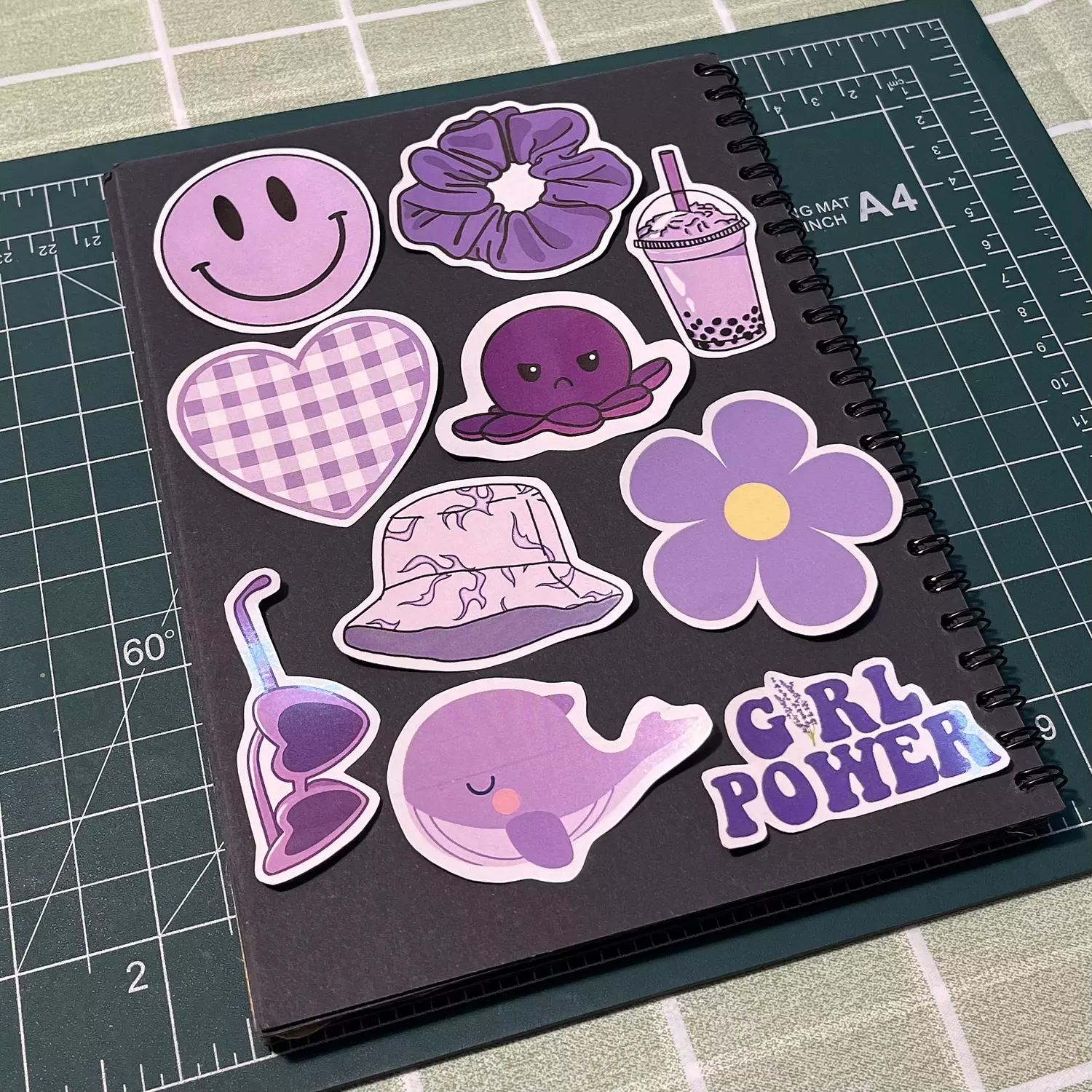 Purple stickers  1