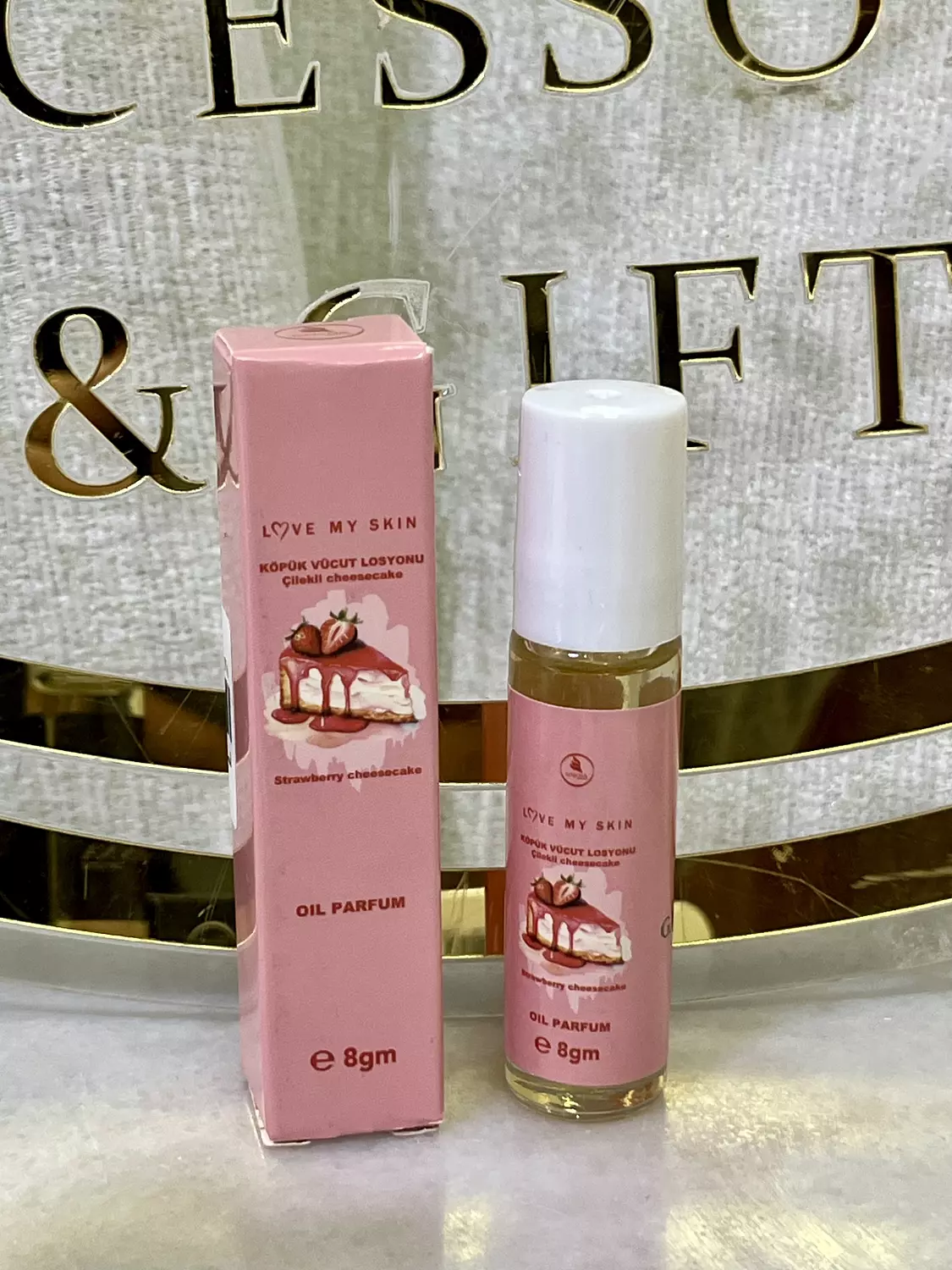 Perfume oil cheese cake  image