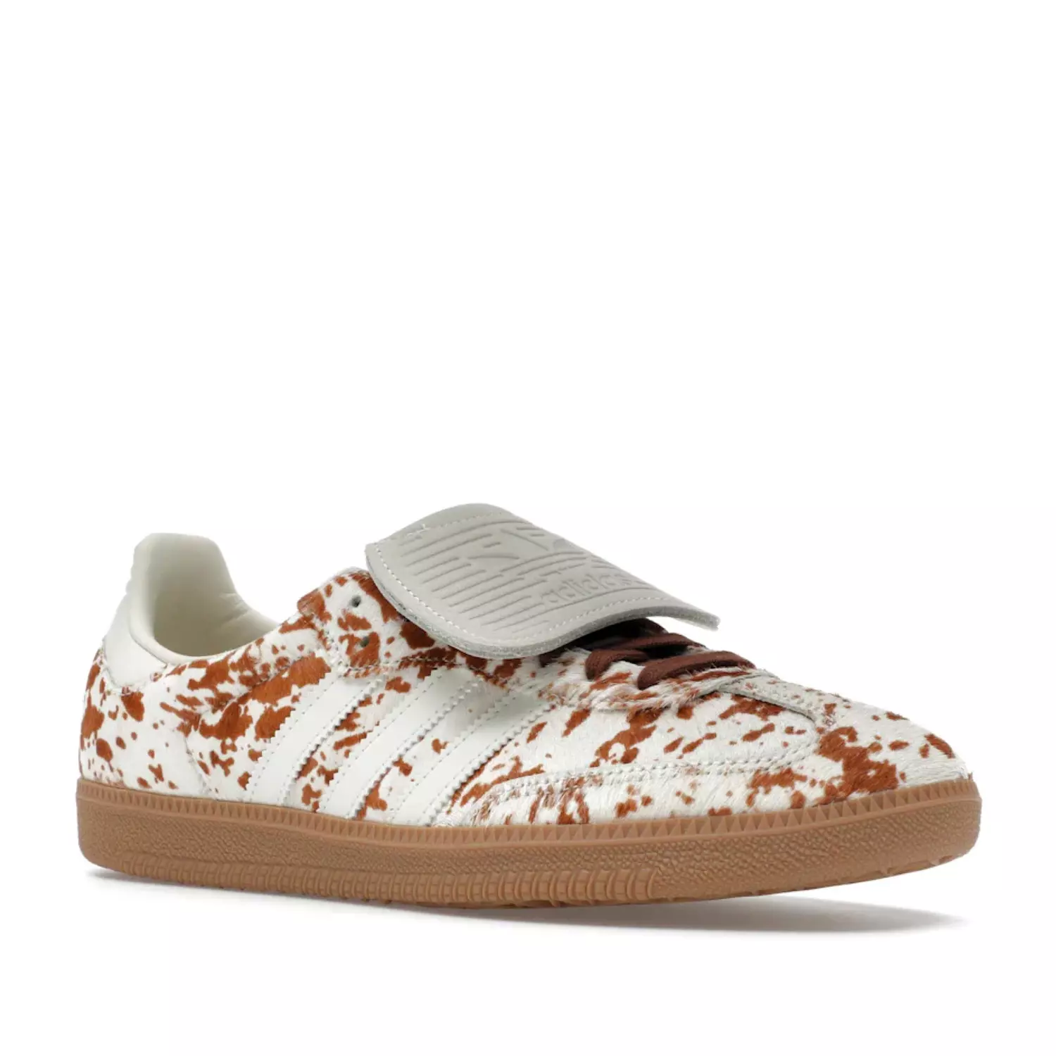 adidas Samba LT Cow Print Brown White 2