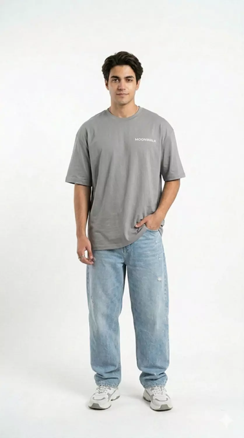 102 GREY PIXEL T-SHIRT hover image