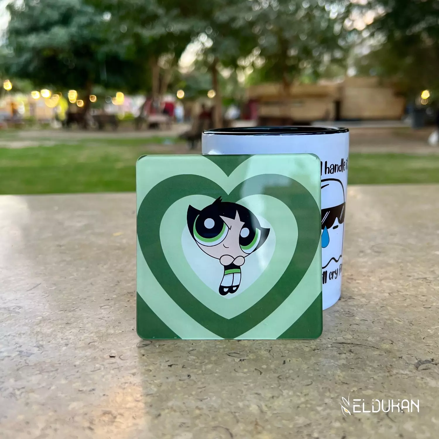 Buttercup coaster image