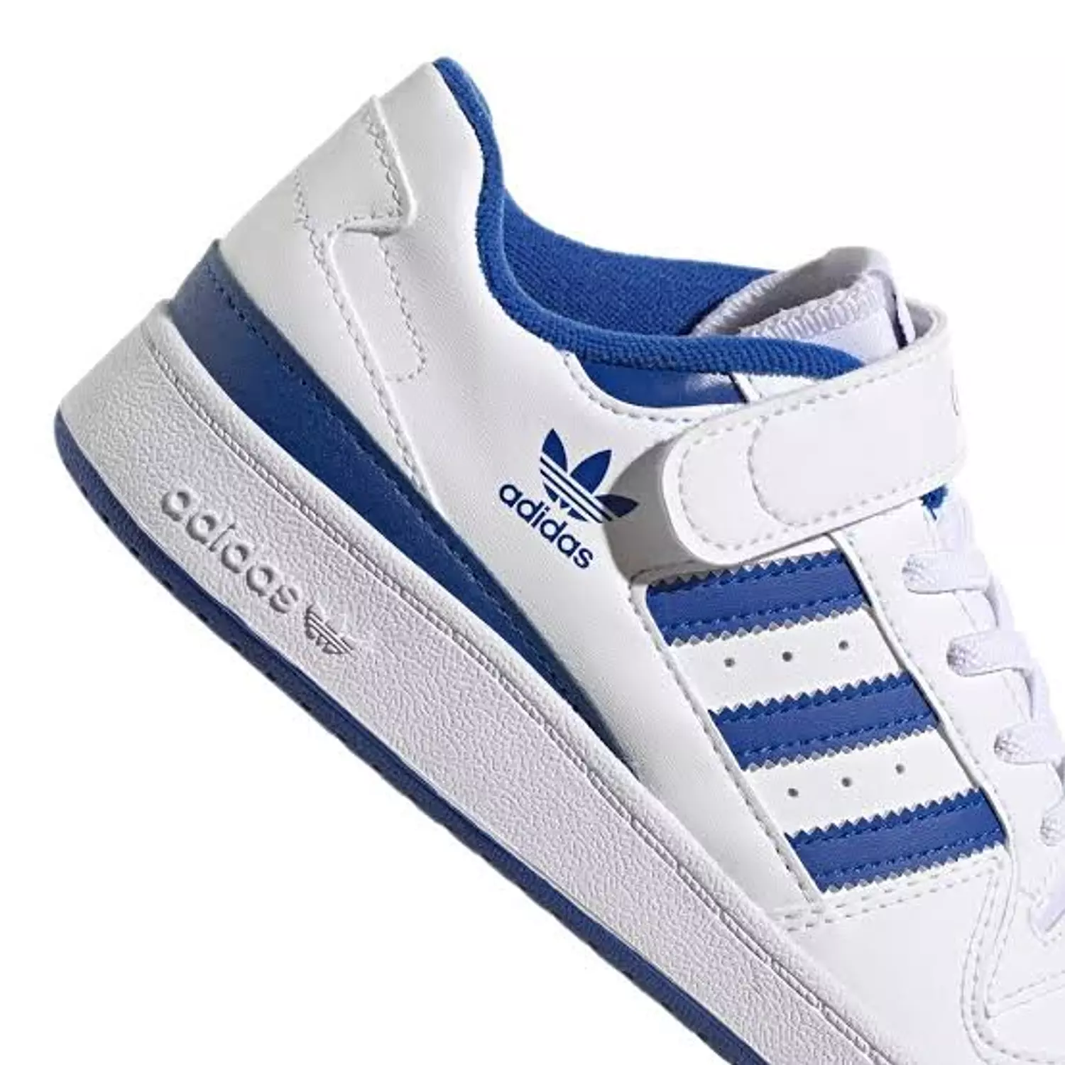 Adidas Forum White/ Blue  2