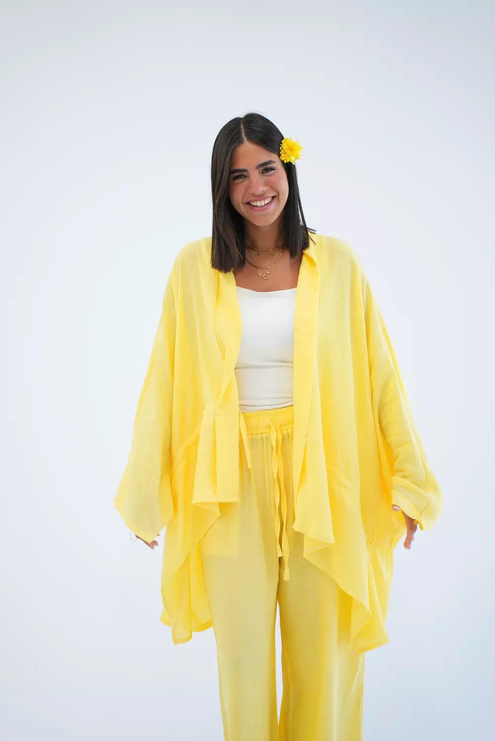 PASTEL SET IN YELLOW  image