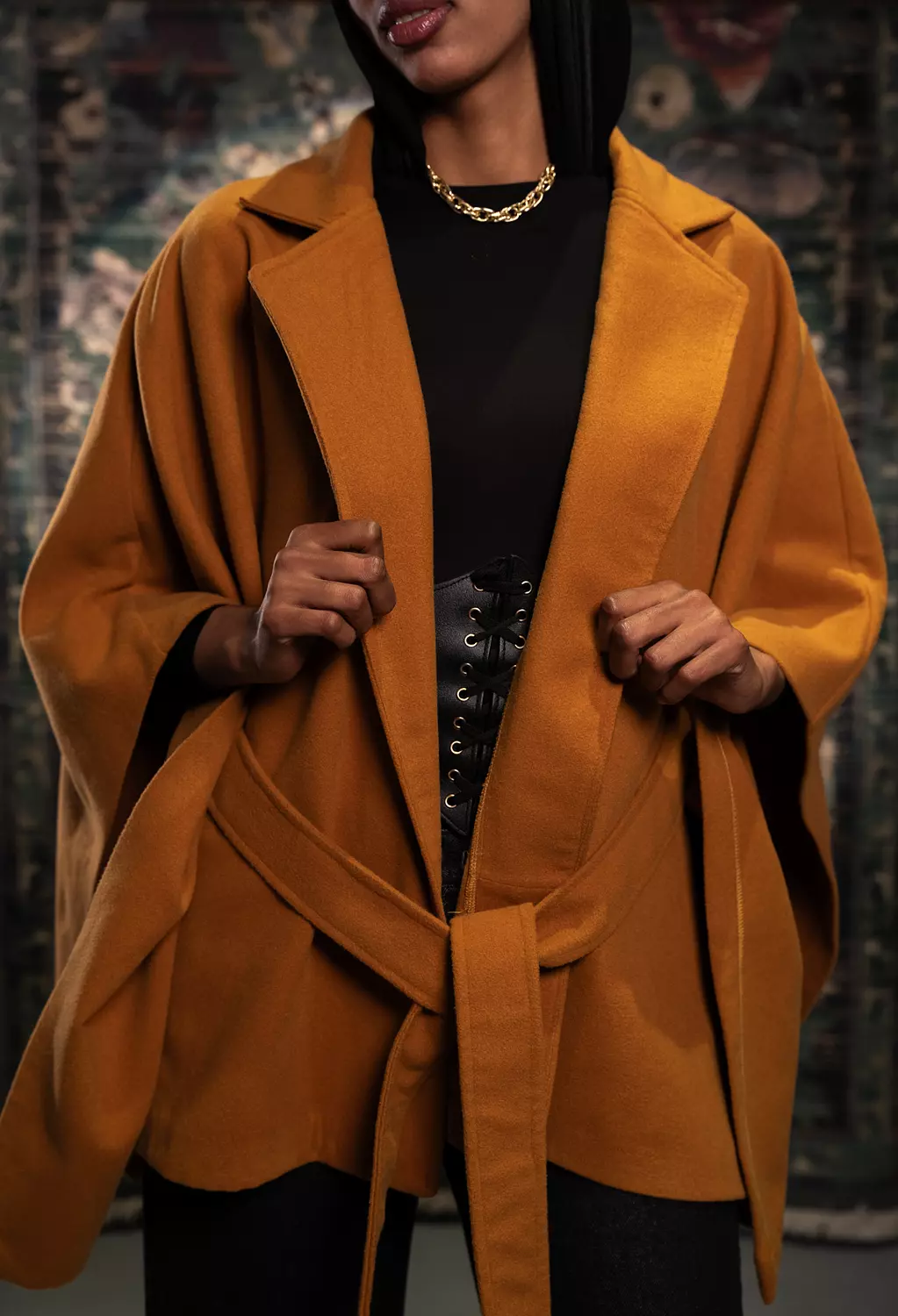 Orange wave Jacket  2