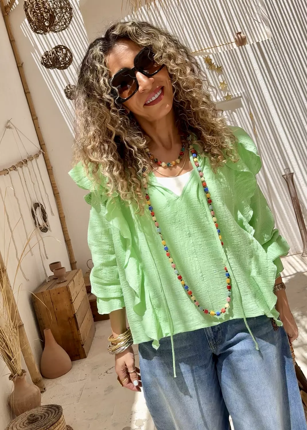 Voile Blouse ( 3153 - 1) hover image