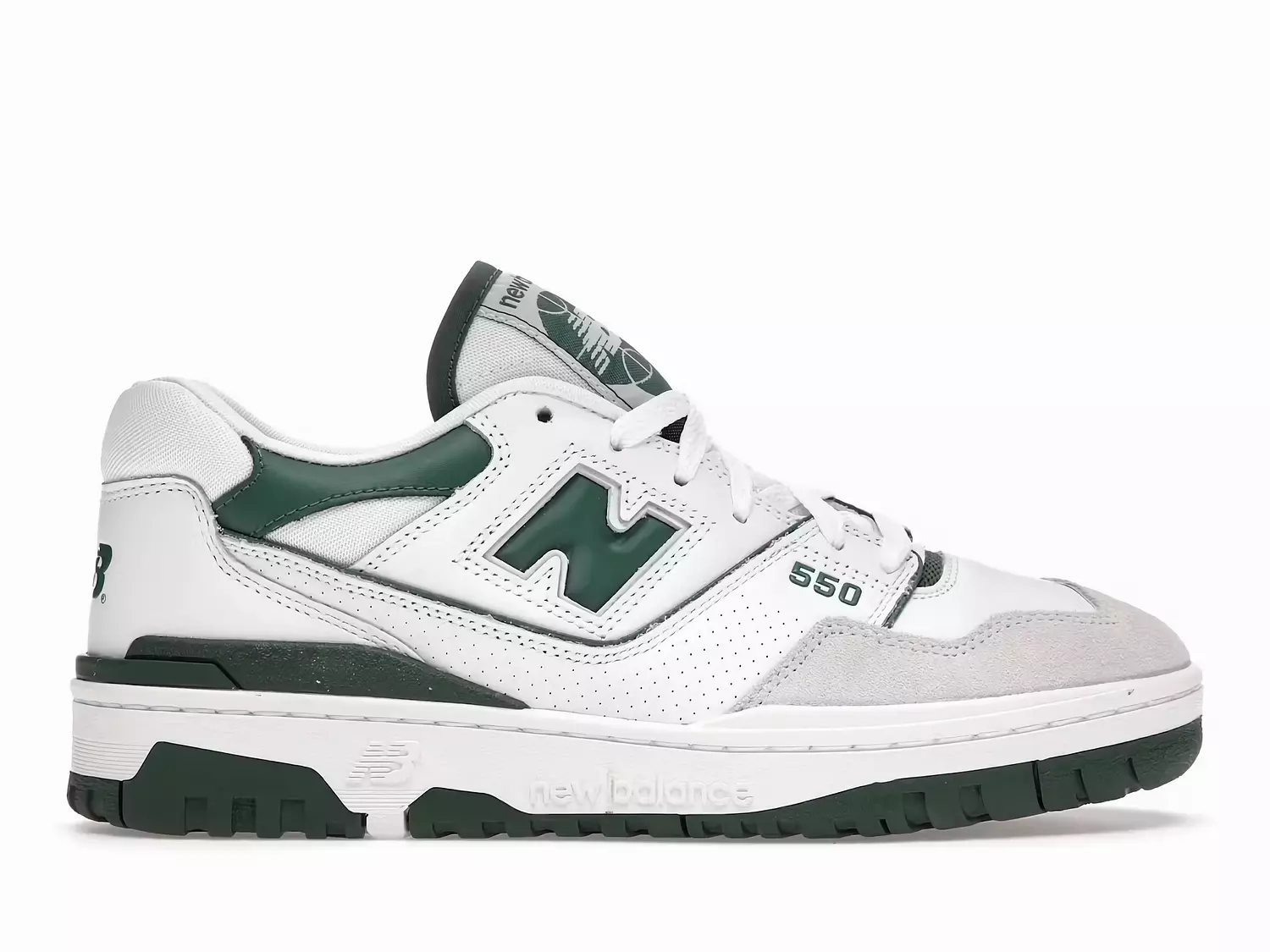 New Balance 550White green image