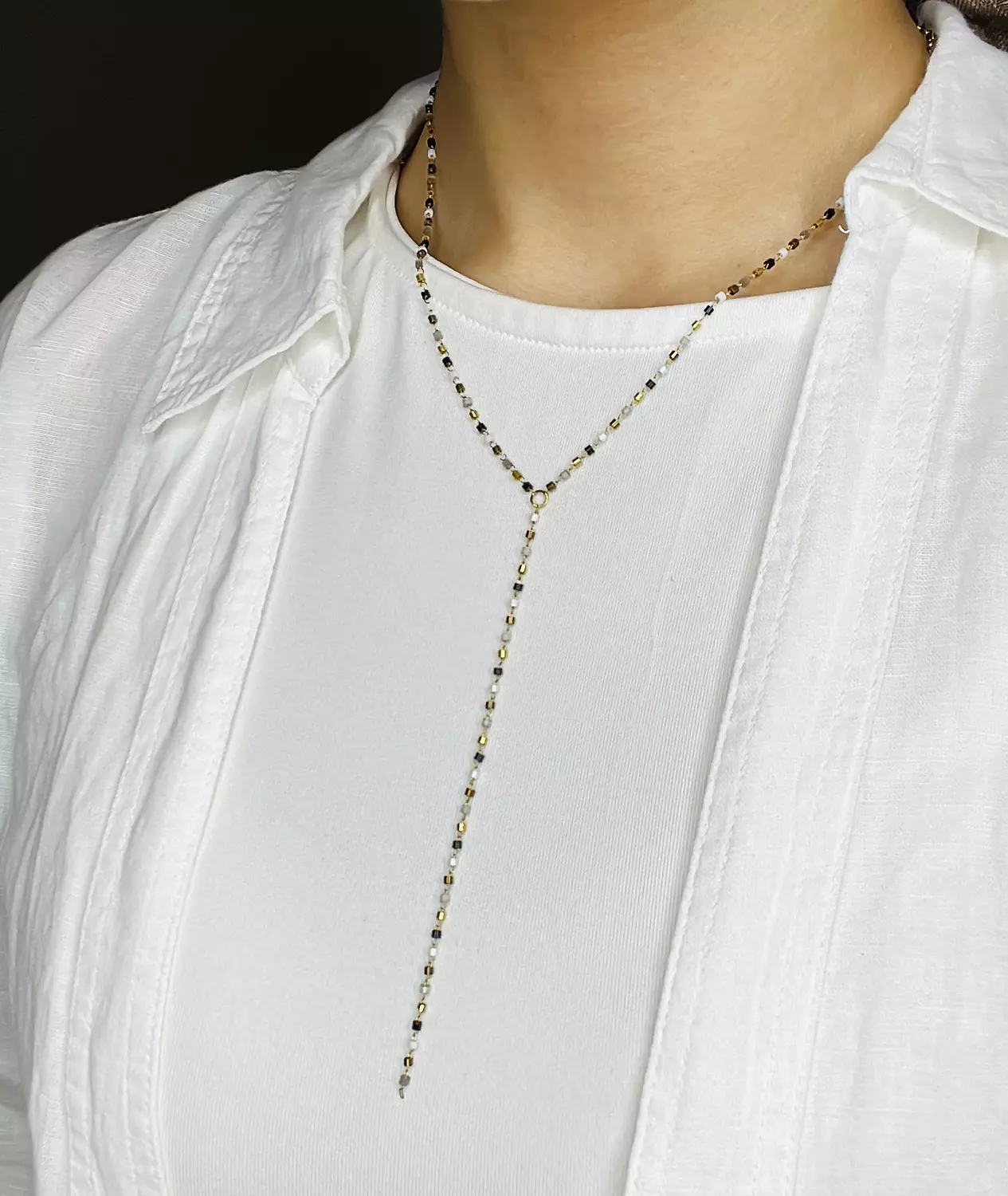 Satellite Drop Necklace  image