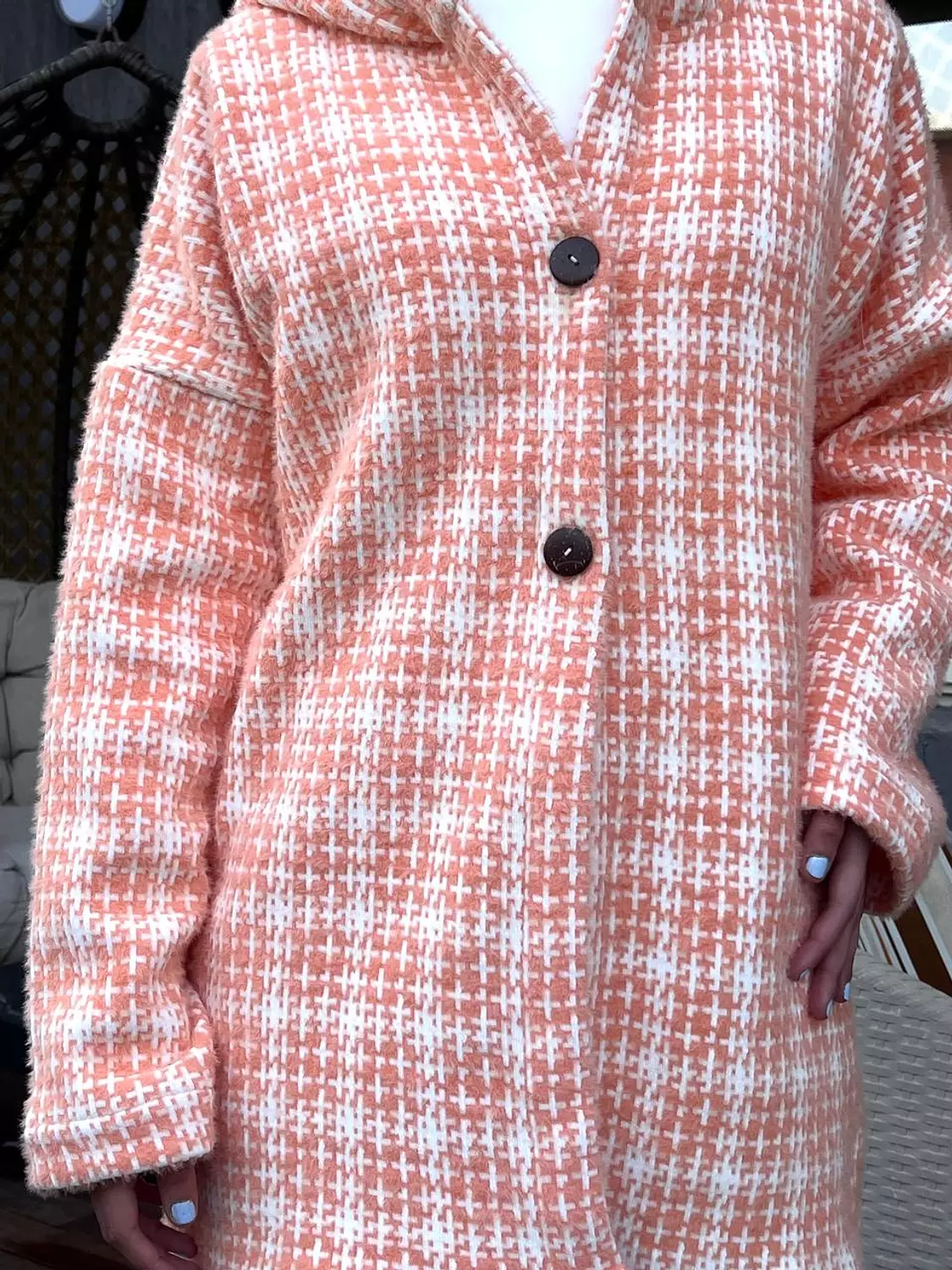 Wool orange jacket 3