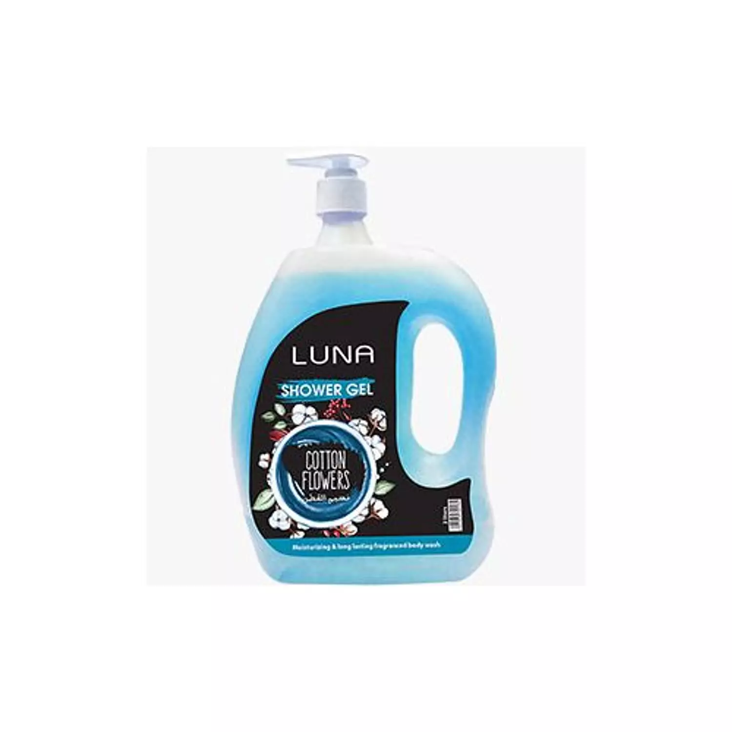 LUNA SHOWER GEL COTTON FLOWERS 2 LITRE image