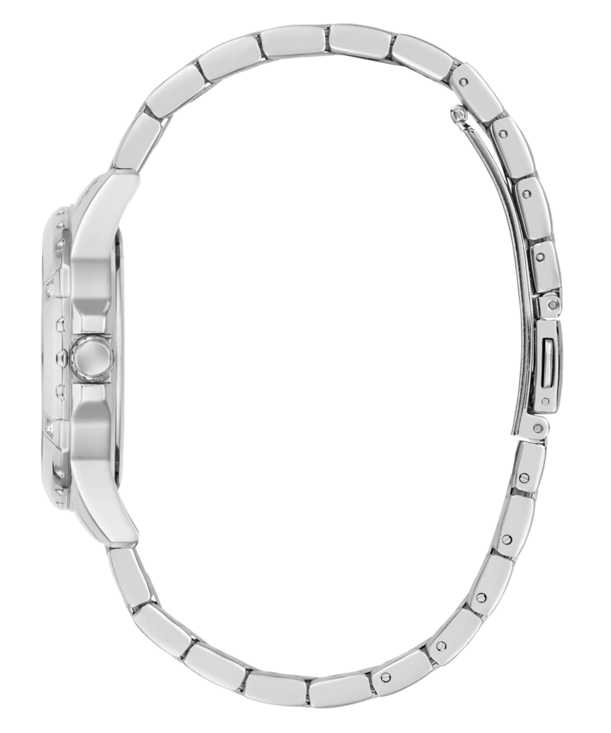 GUESS Ladies Silver Tone Analog Watch 2