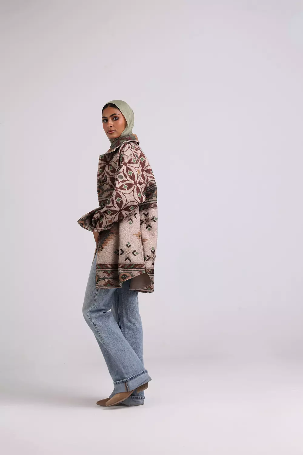 The Artisan Jacket - Nude 1