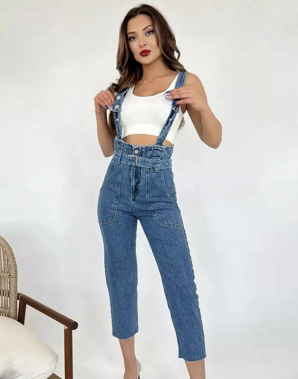 Denim jumpsuit  image