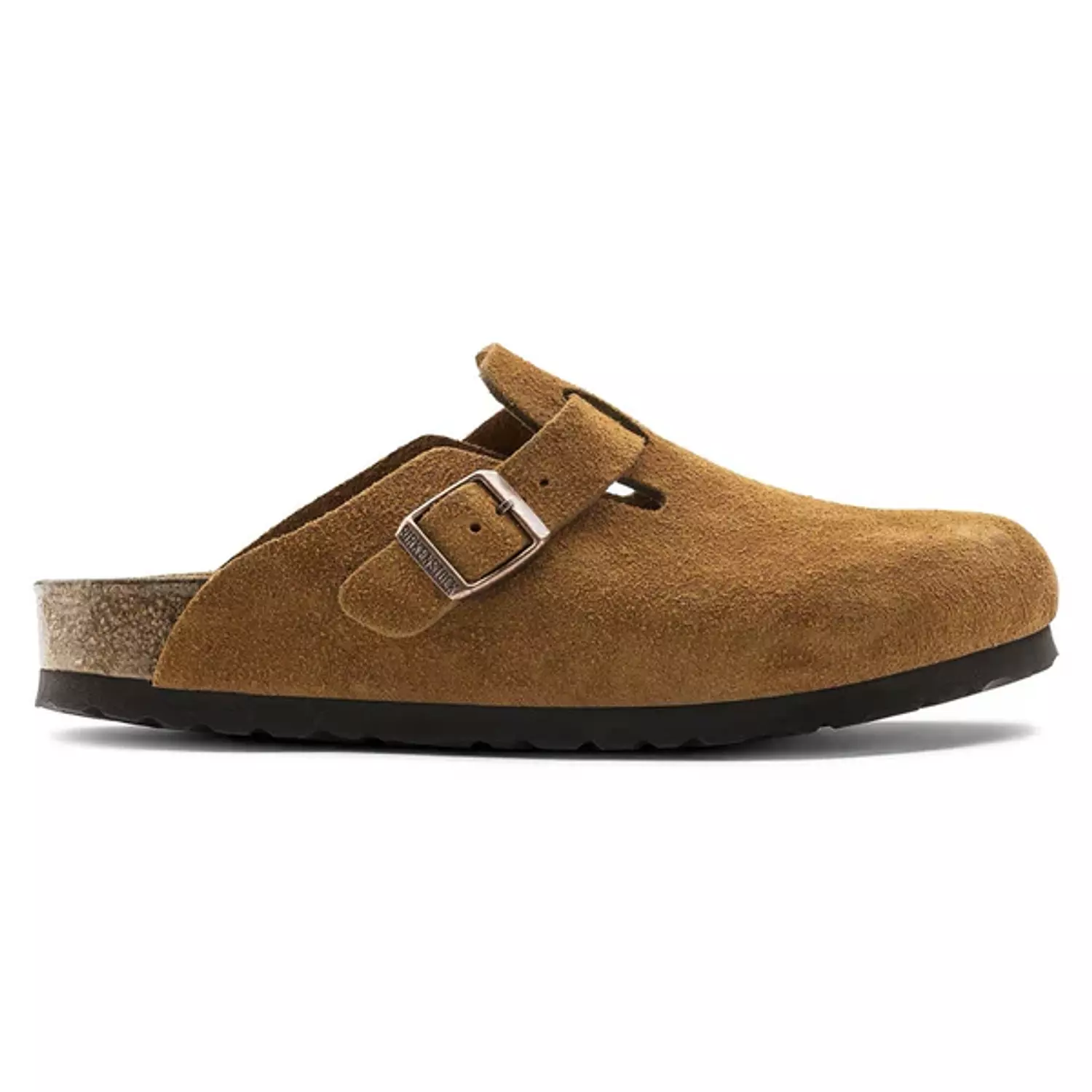 Birkenstock   Boston   Suede-Brown   Mink image