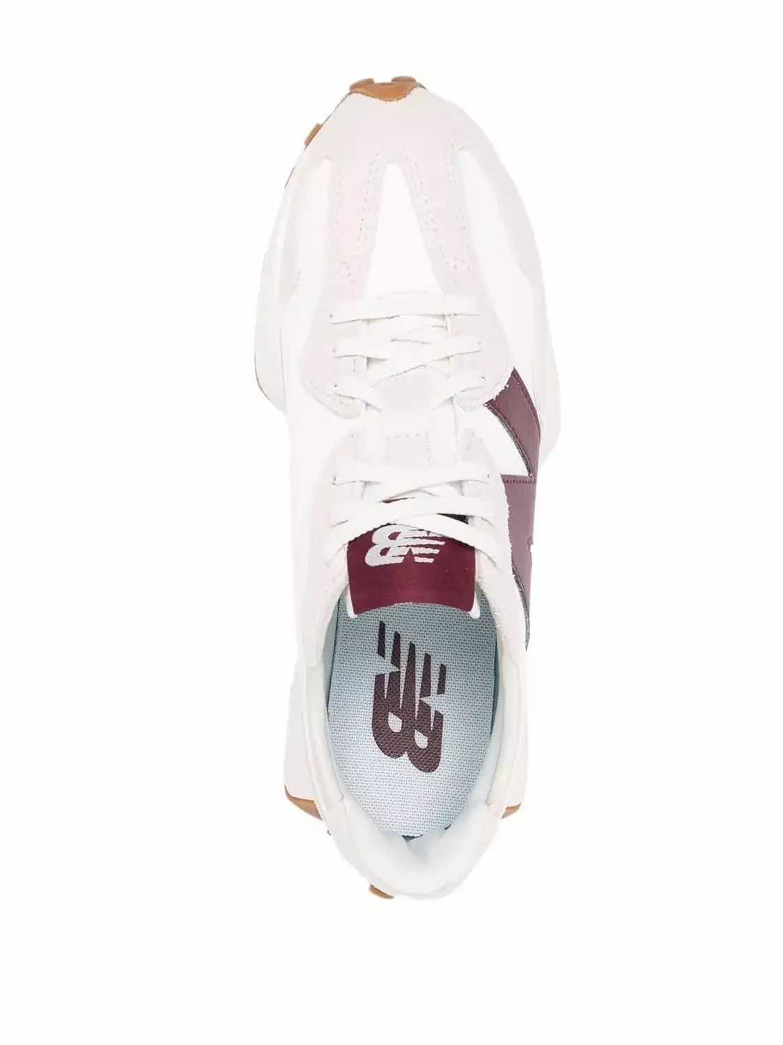 New Balance 327 Moonbeam Classic Burgundy 1