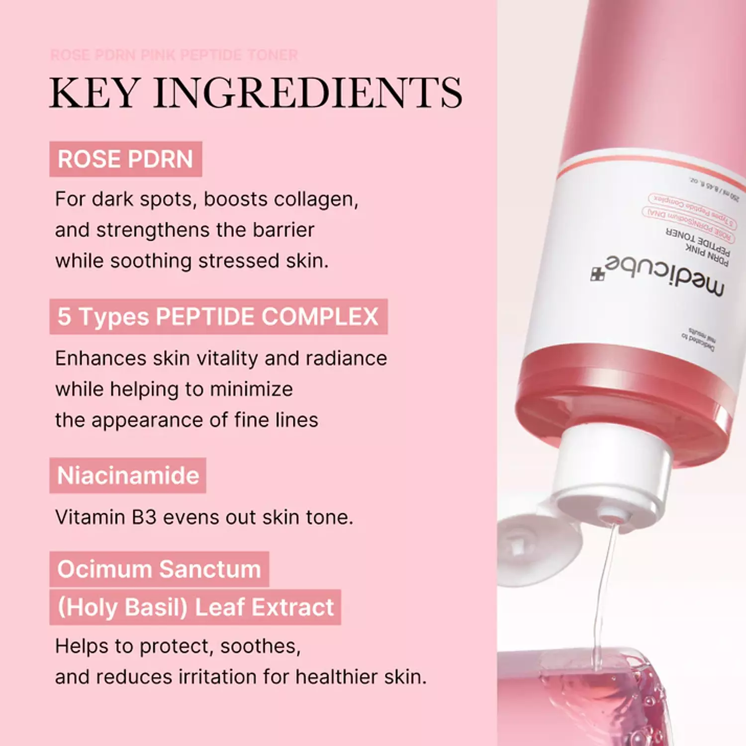 Medicube PDRN Pink Peptide Toner 2