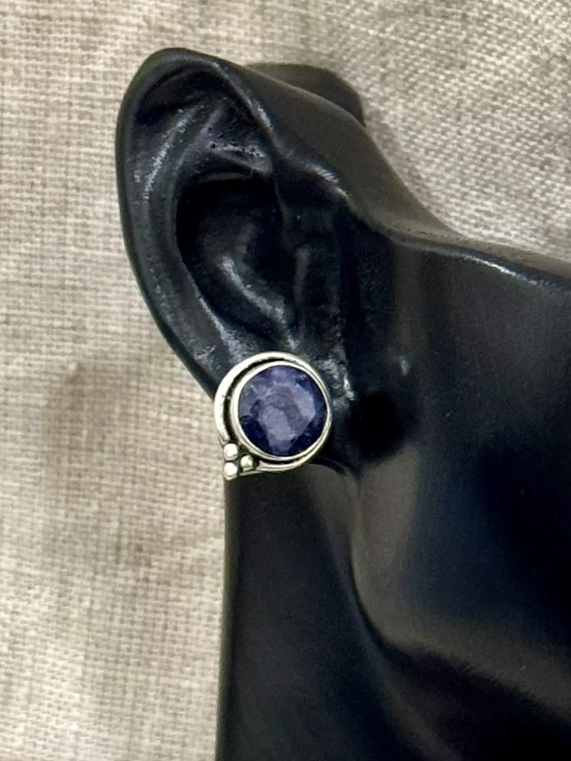 Blue Sapphire Earring image