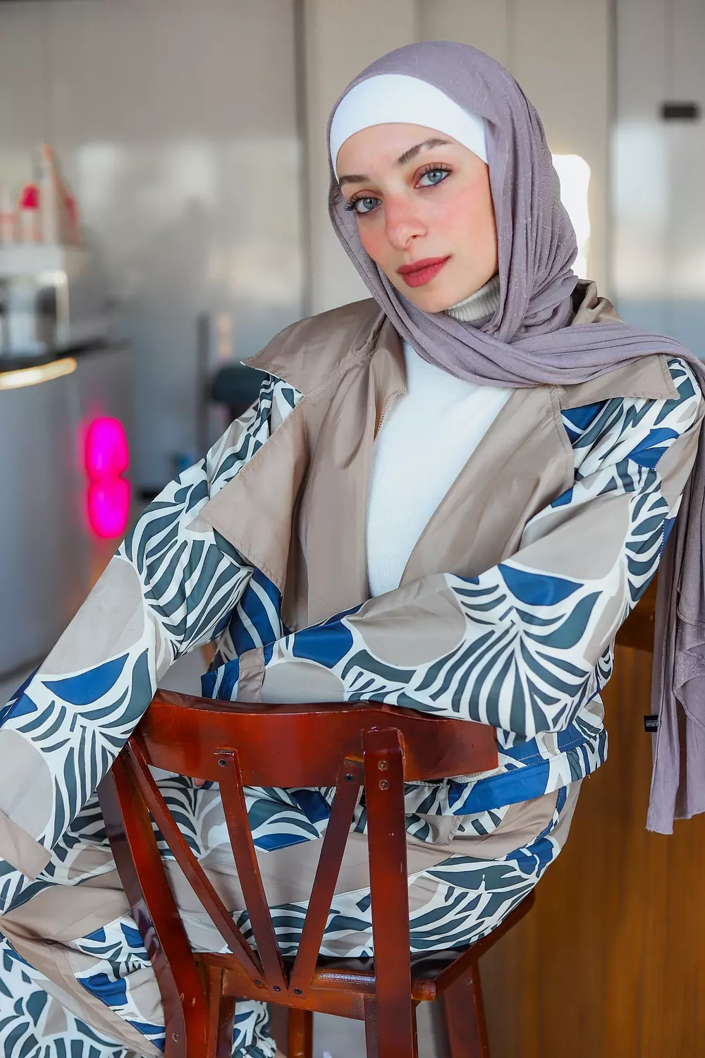 Beige Waterproof Suit (reverse) 4