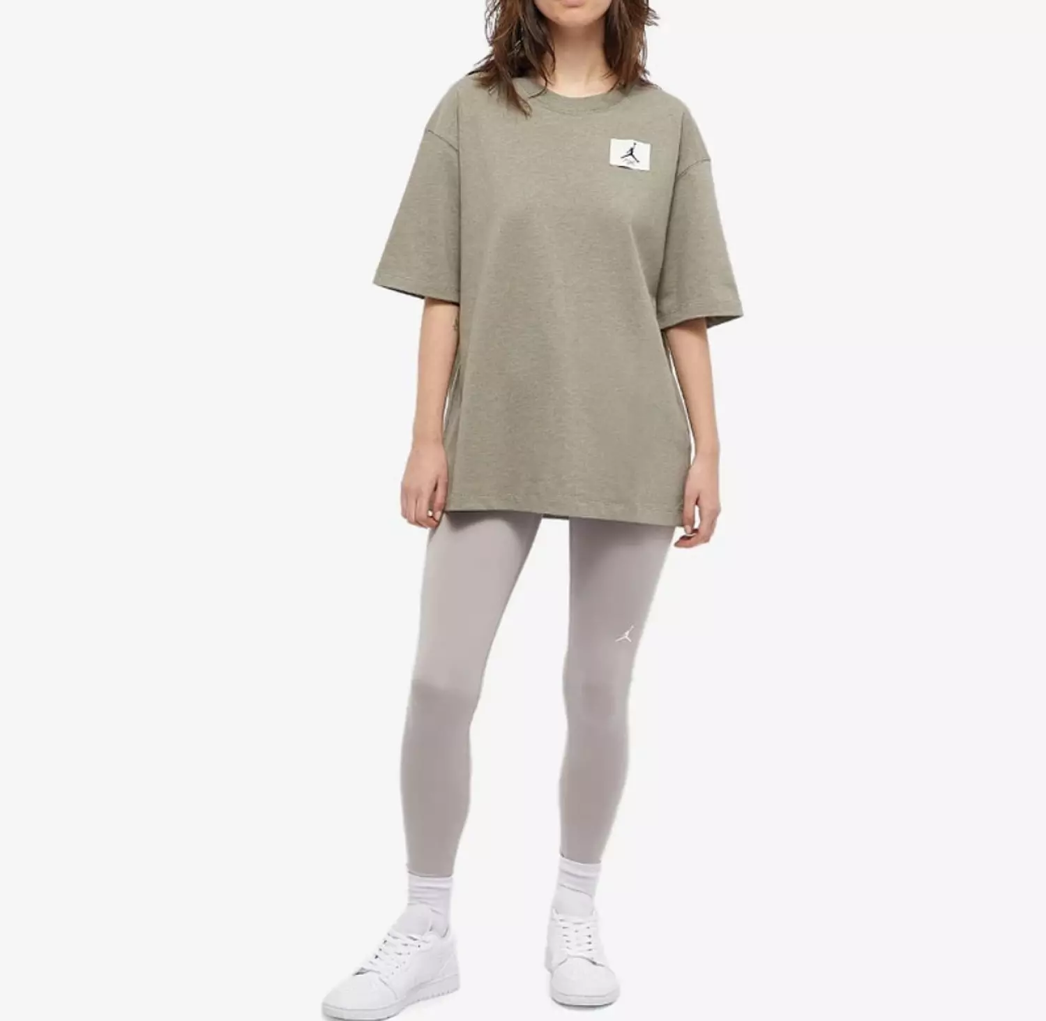 T-shirt air jordan olive 2