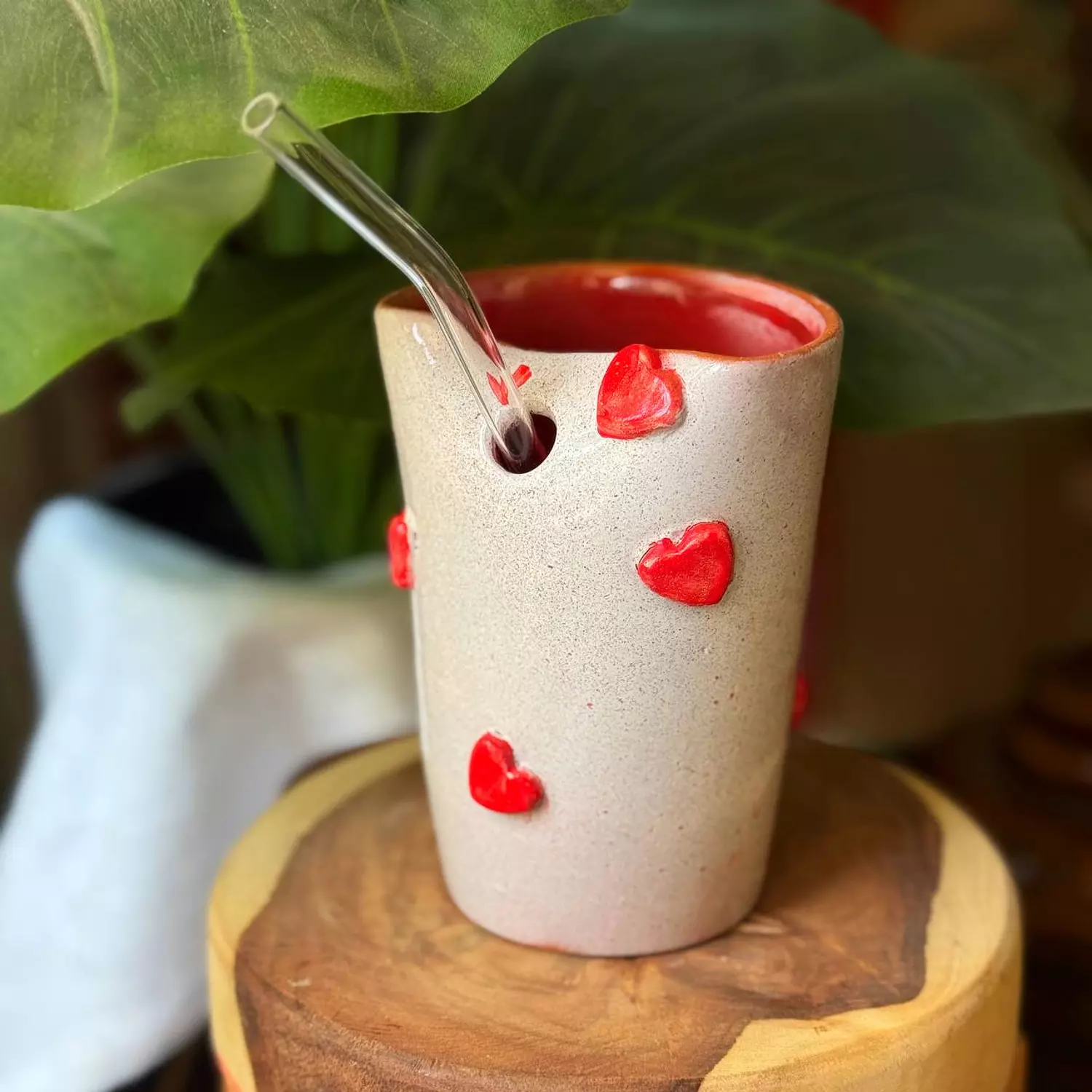 LOVE in the air straw cup 2