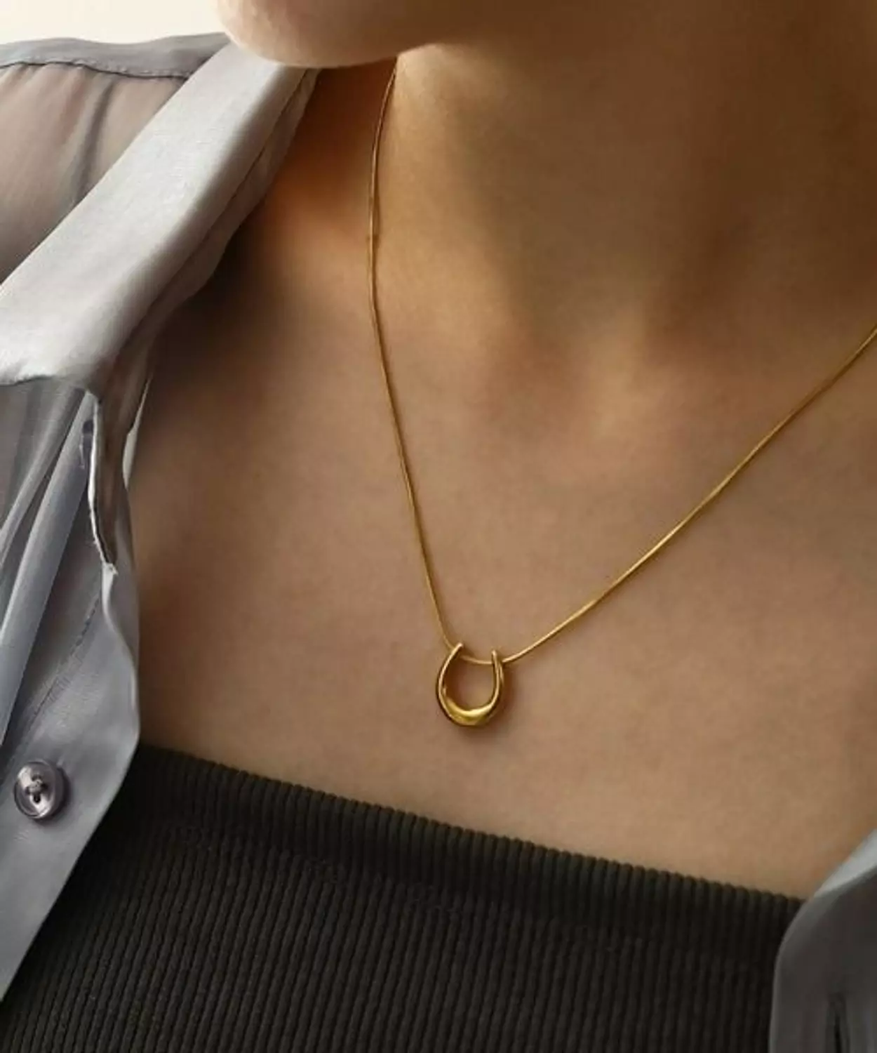 Necklace U shape  2