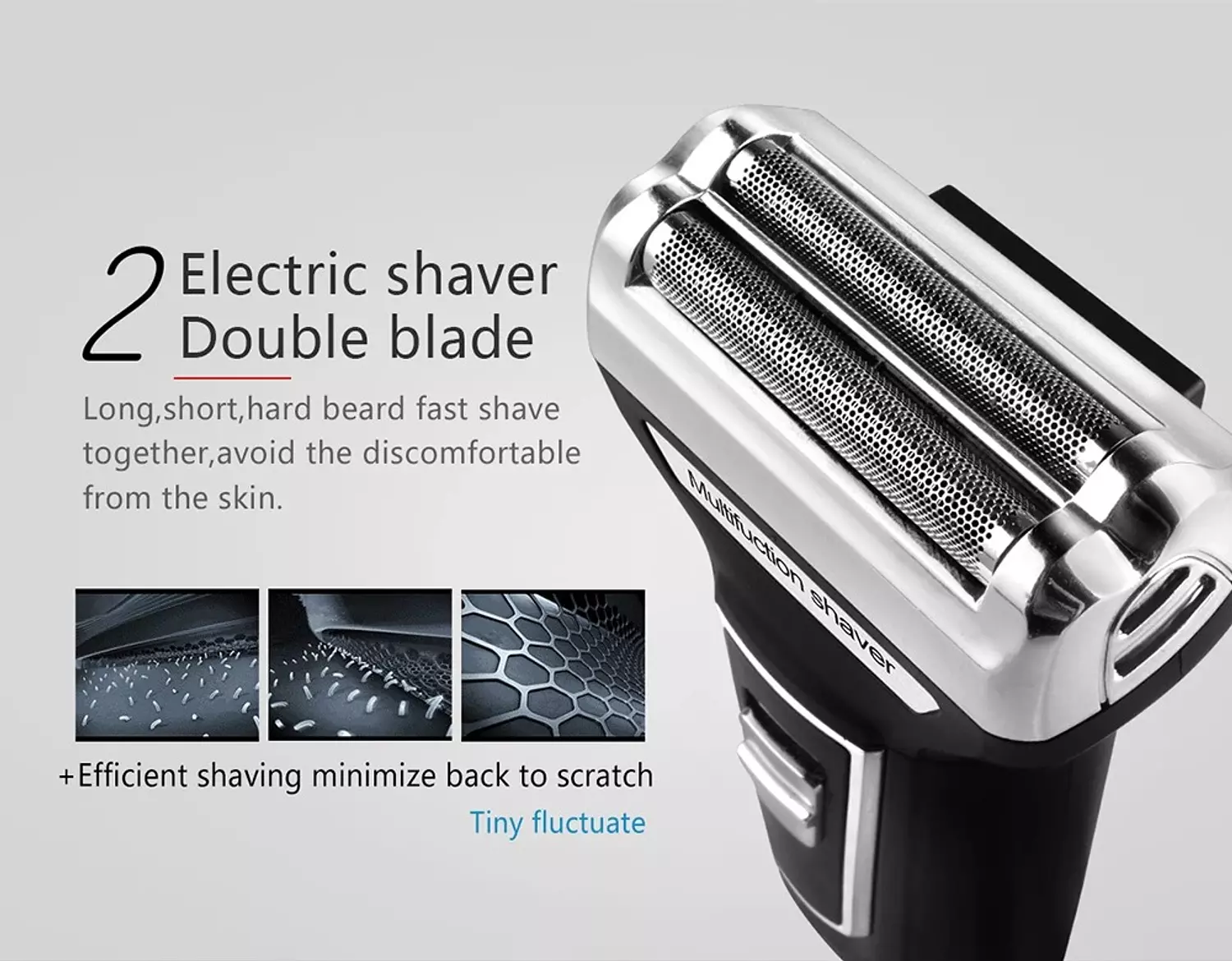 VGR V-210 3 in 1 Multi Function Grooming Kit for Men 6